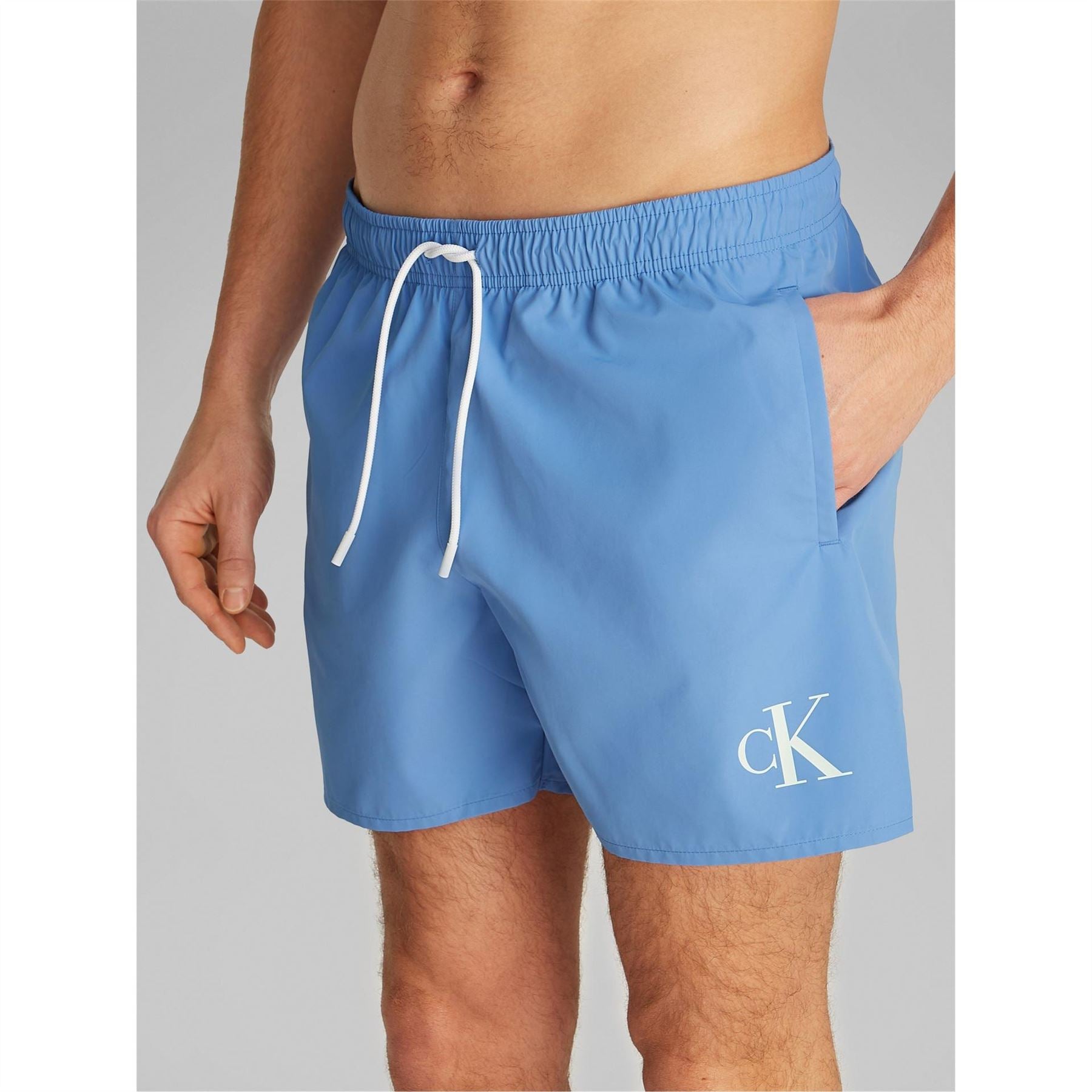 Calvin Klein Medium Drawstring Quick Drying Mid Length Swim Shorts