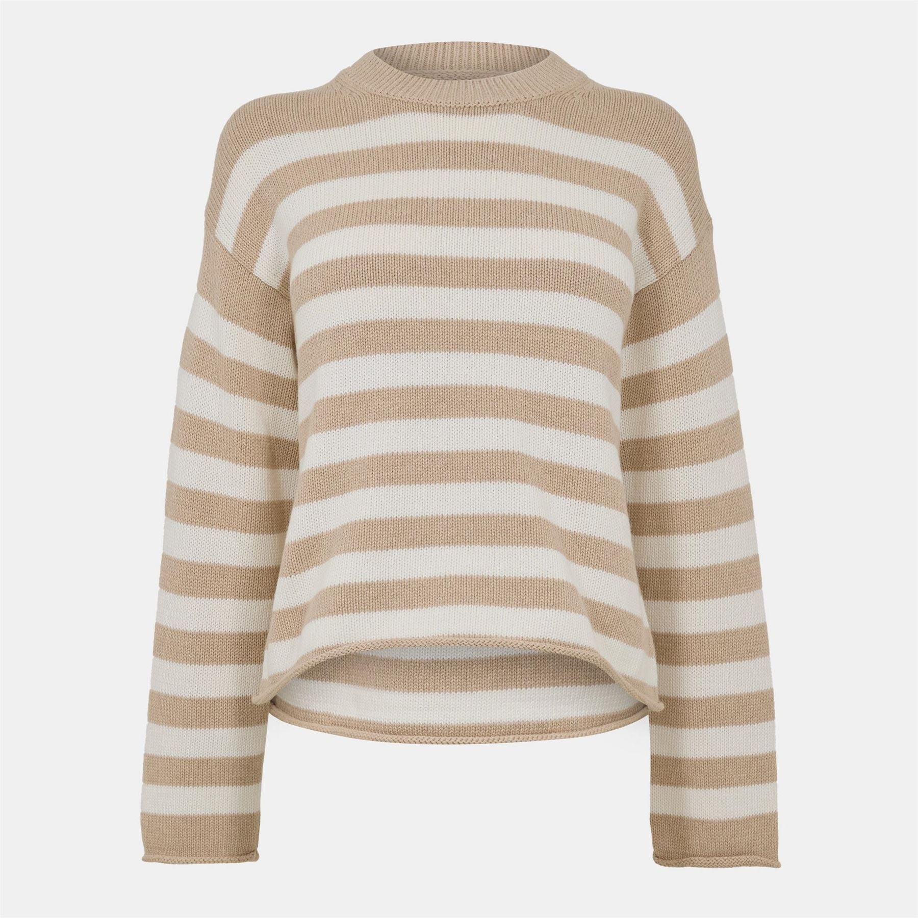 Velvet by Graham and Spencer Regular Fit Drop Shoulder Long Sleeve Sweater