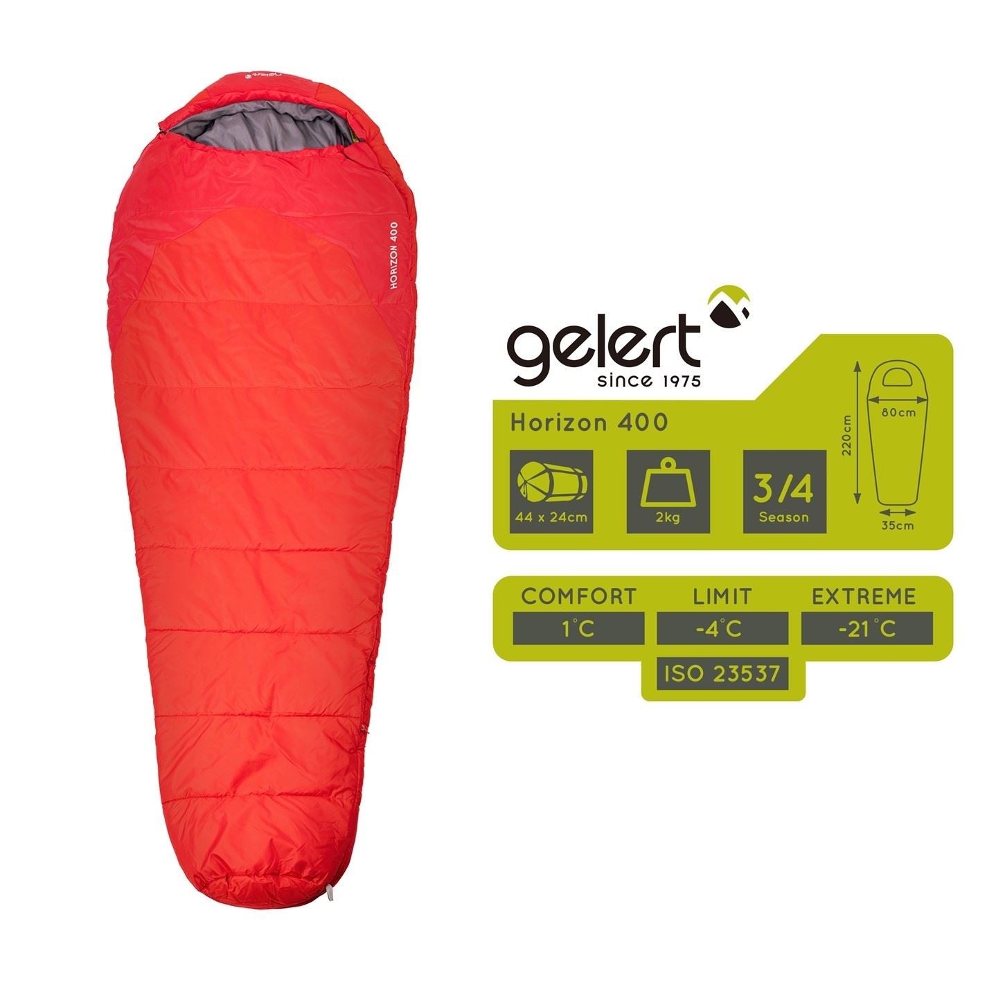 Gelert Horizon 400 Sleeping Bag
