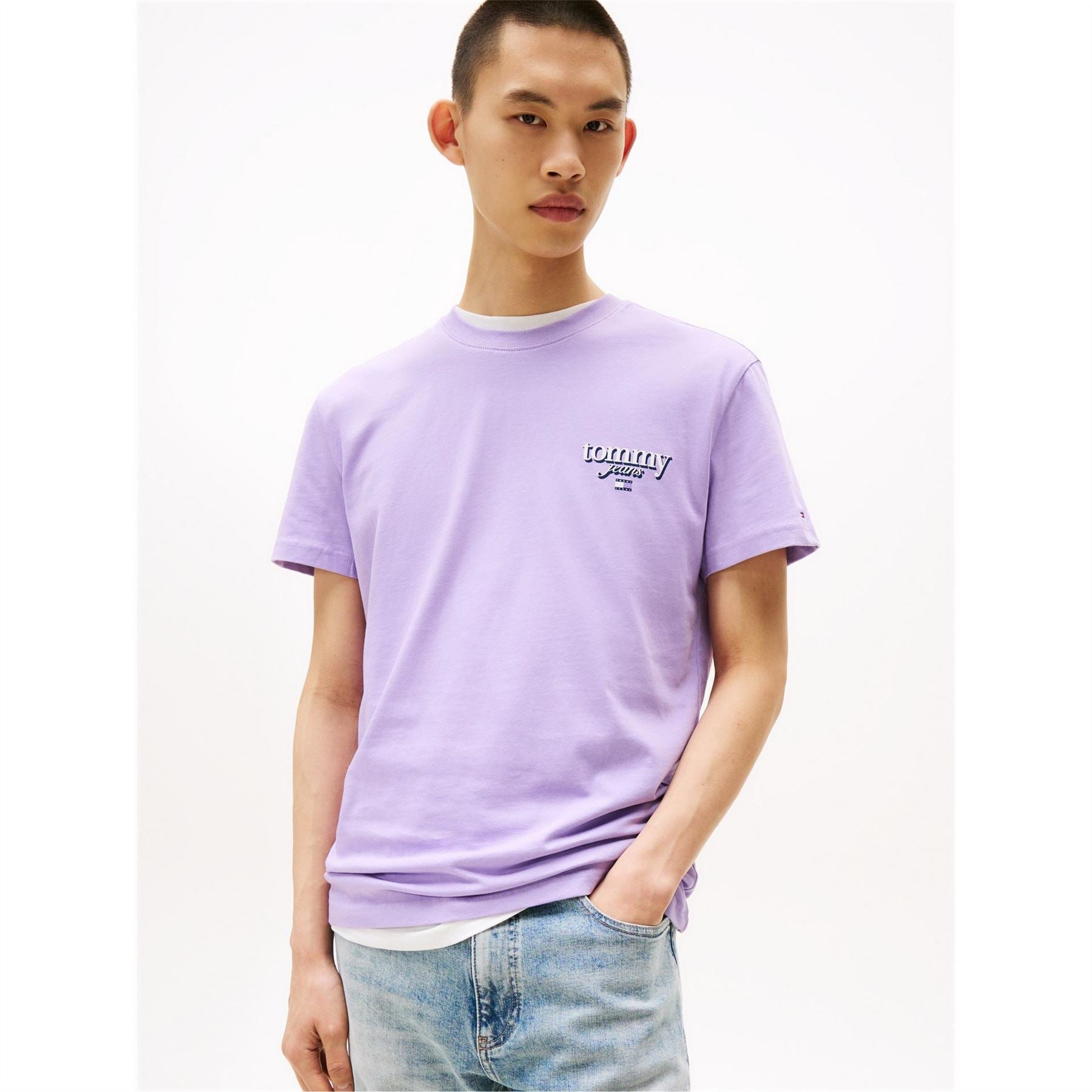 Tommy Jeans Flag Logo T-Shirt