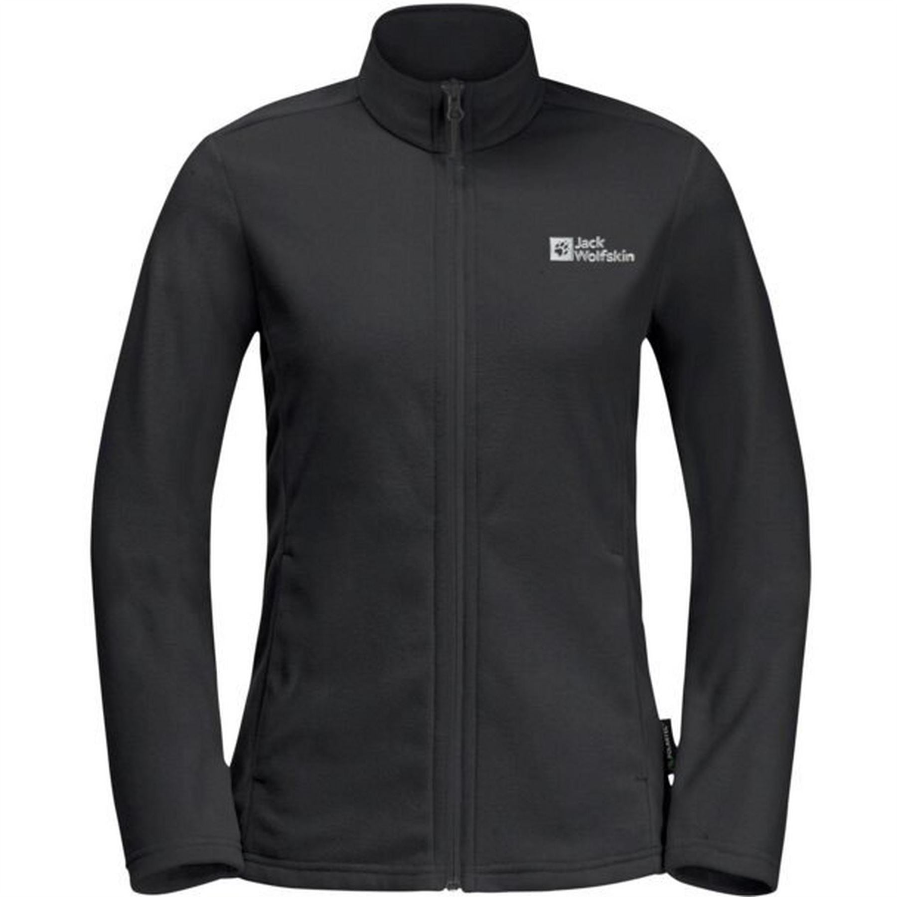 Jack Wolfskin Taunus Solid Patterned Full Zipper Jacket