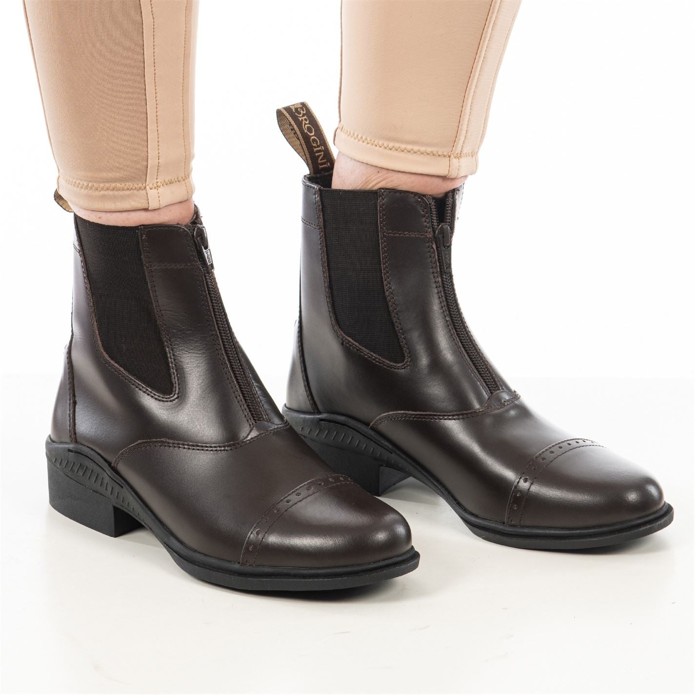 Brogini Tivoli Zip Jodhpur Boots