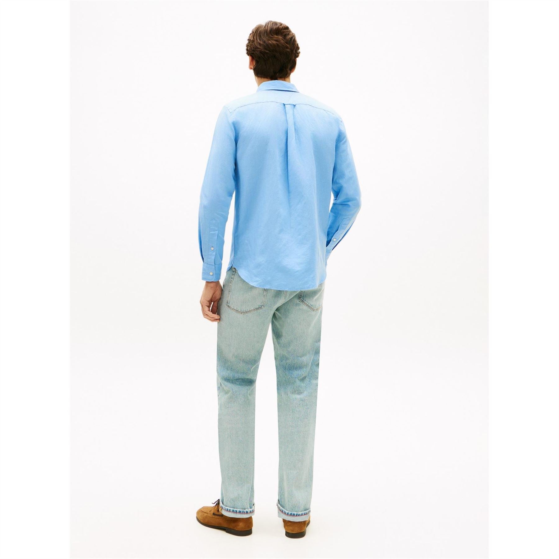 Tommy Hilfiger Linen Ls Shirt Sn63