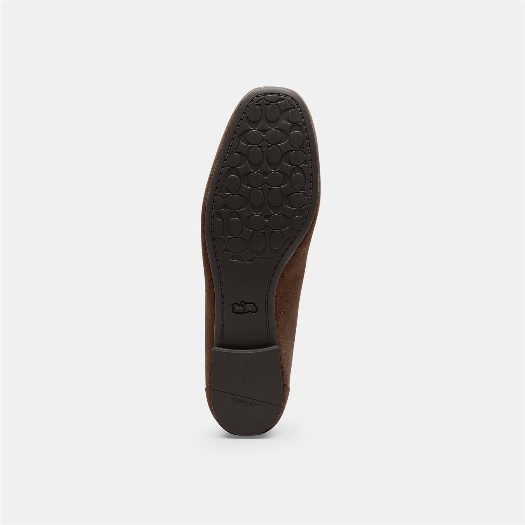 Coach Geometric Patterned Sculpted Penny Loafers