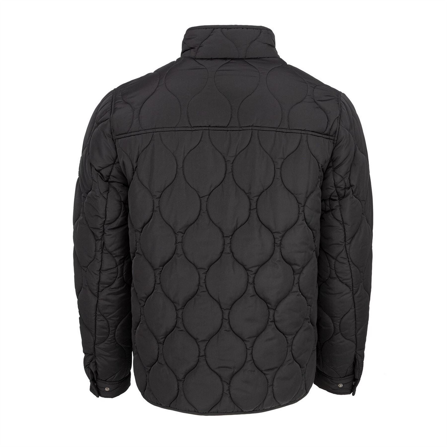Firetrap Kingdom Quilted Long Sleeve Jacket