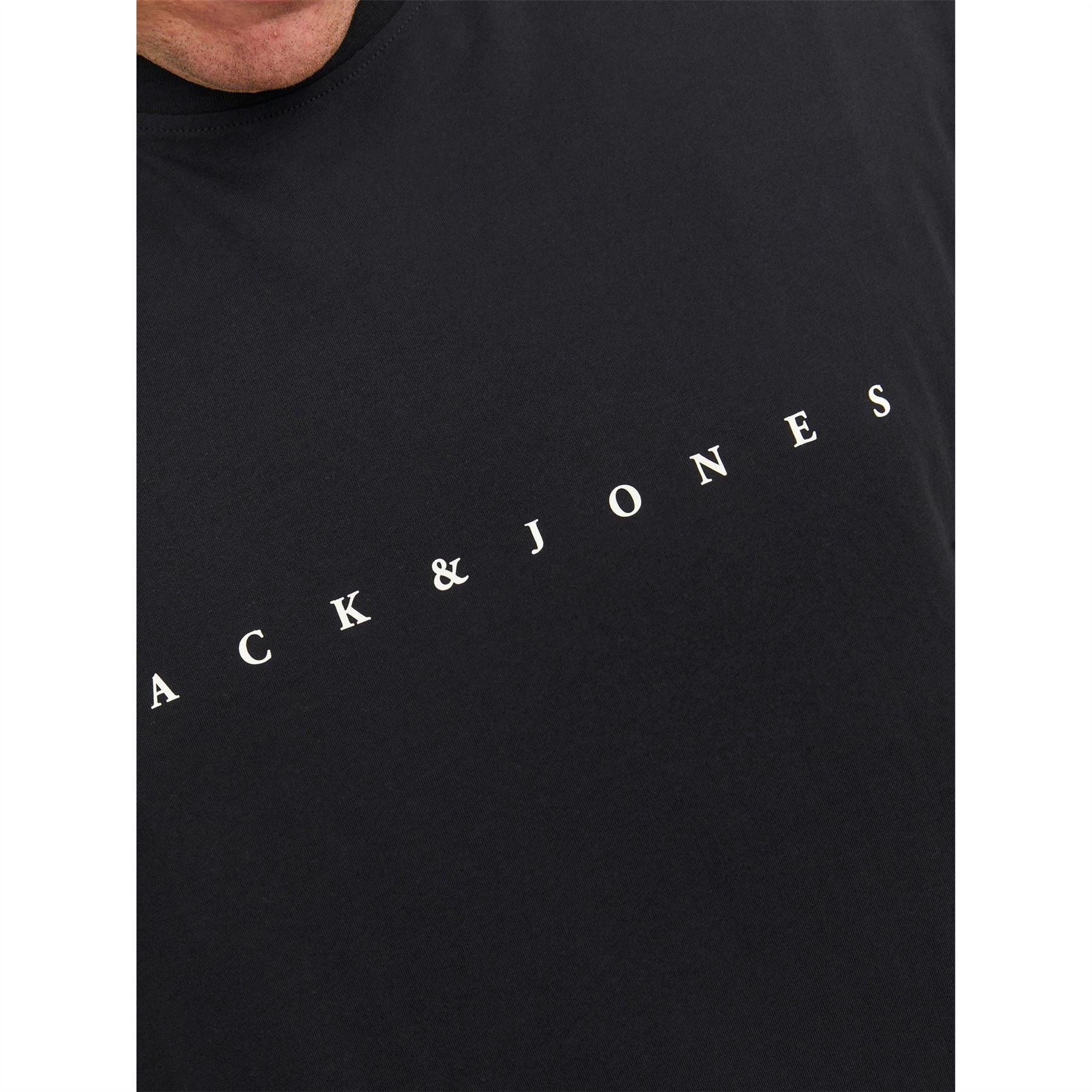 Jack and Jones Mens Star T-Shirt Plus Size