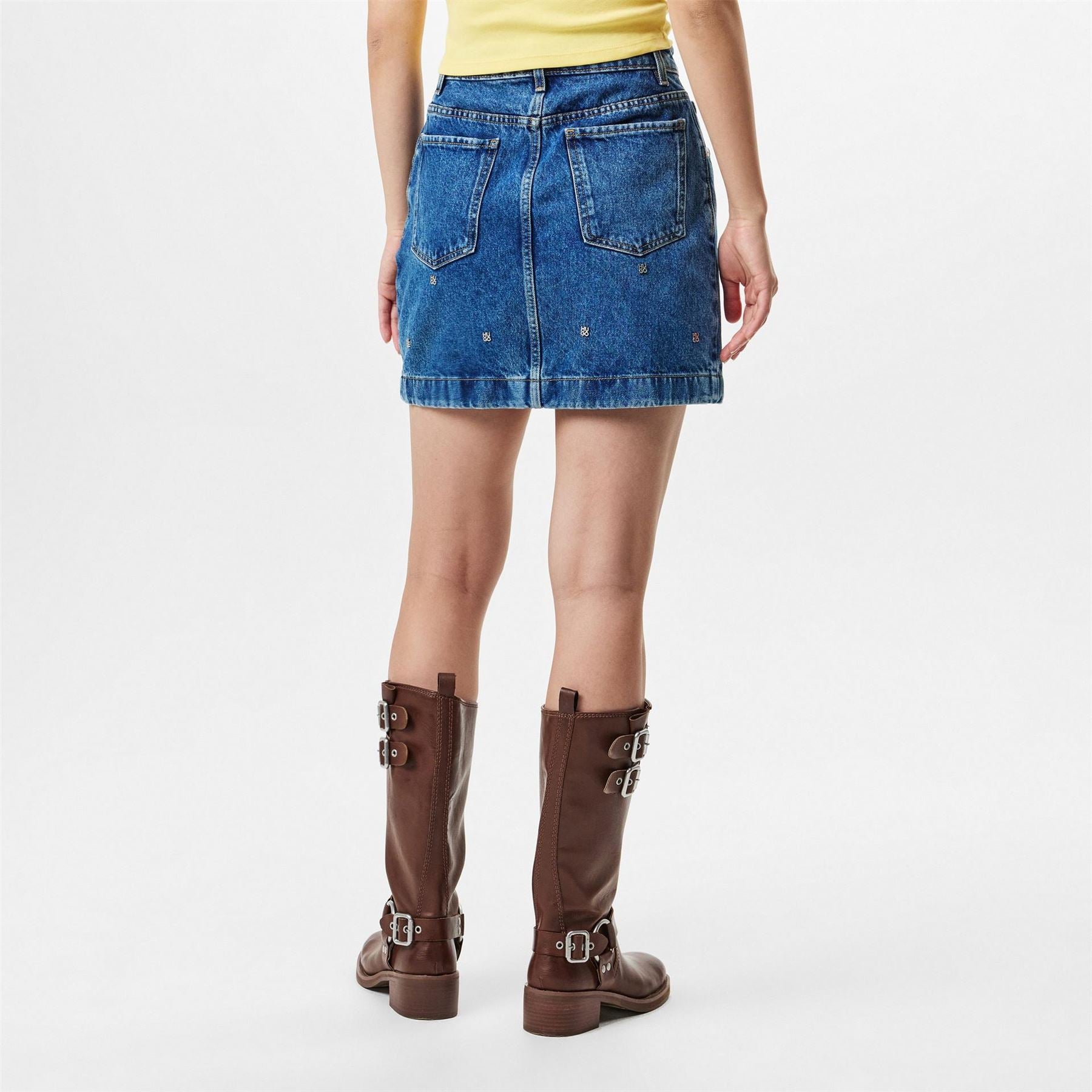 Hugo Denim Mini Skirt