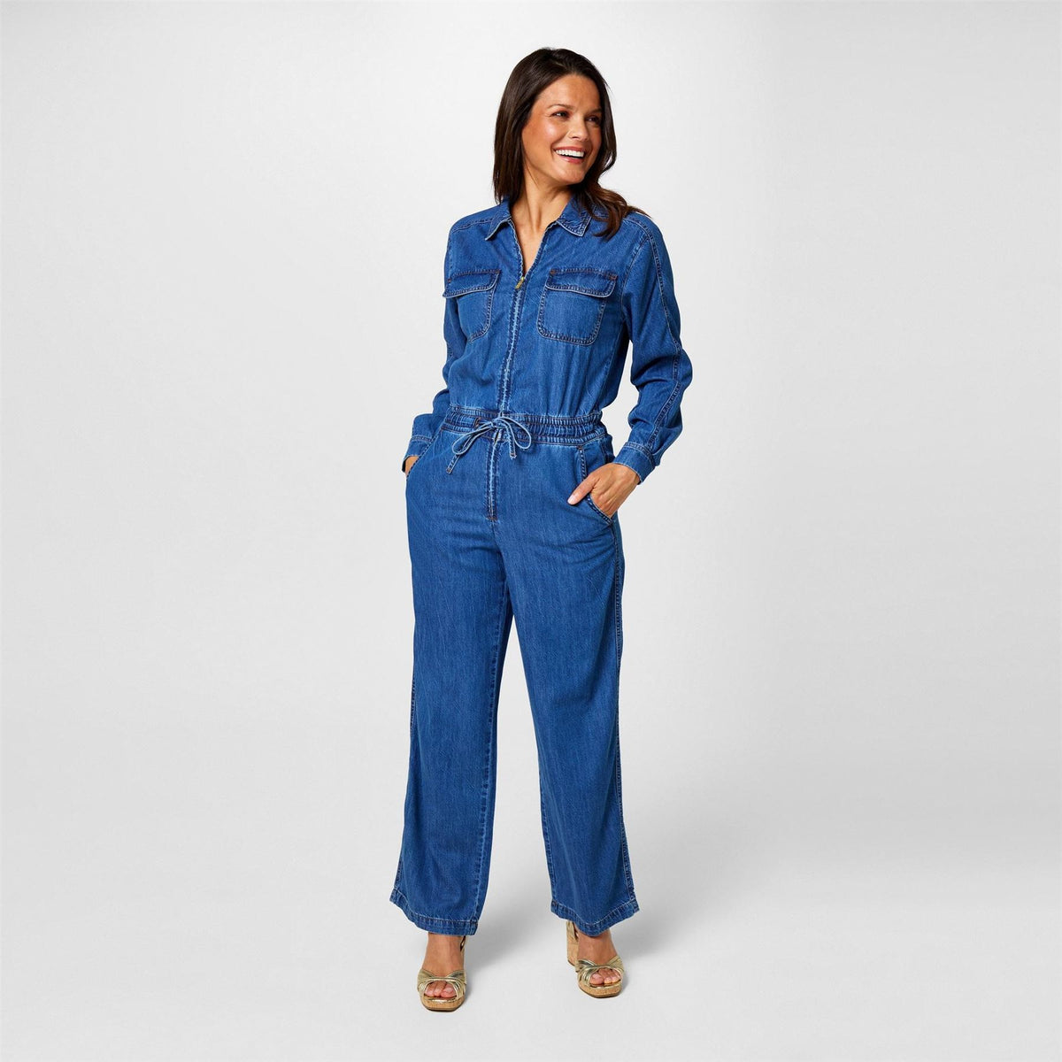 Biba Denim Jumpsuit