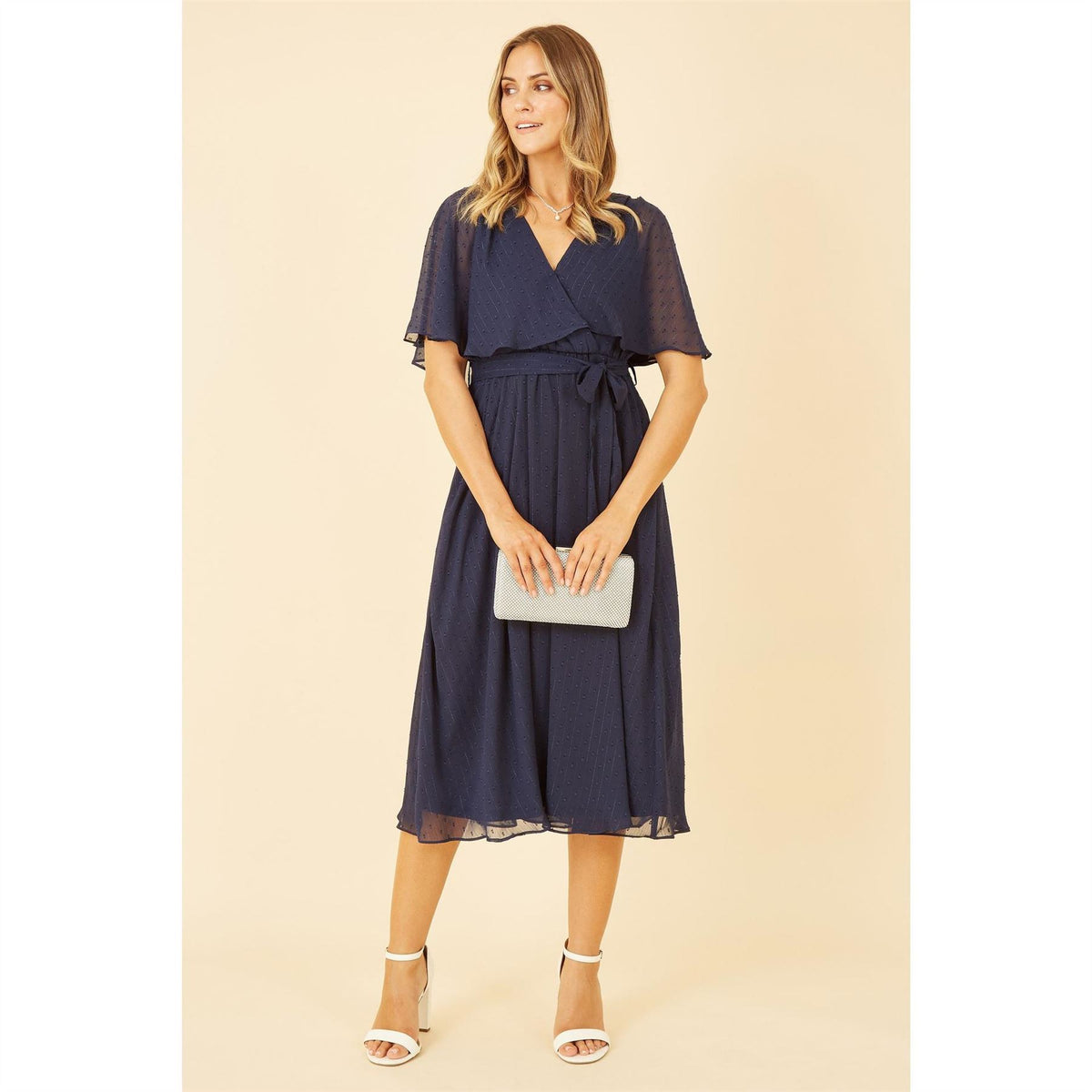 Yumi Wrap Midi Dress