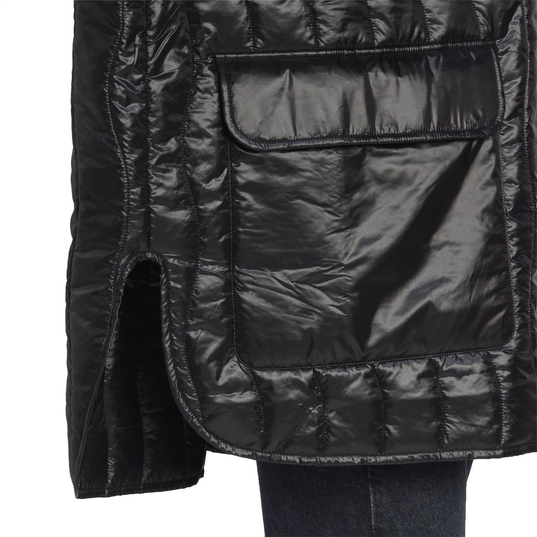 adidas Originals Quilted Bomber Long Jacket