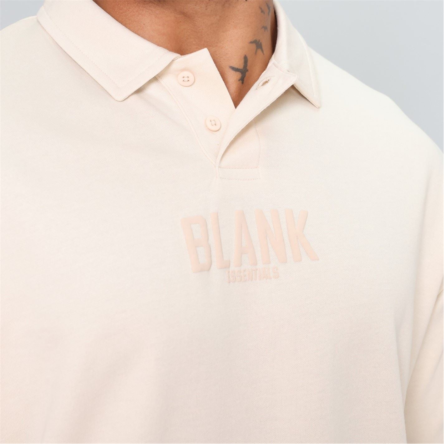 Blank Essentials Essentials Oversize Polo T-Shirt