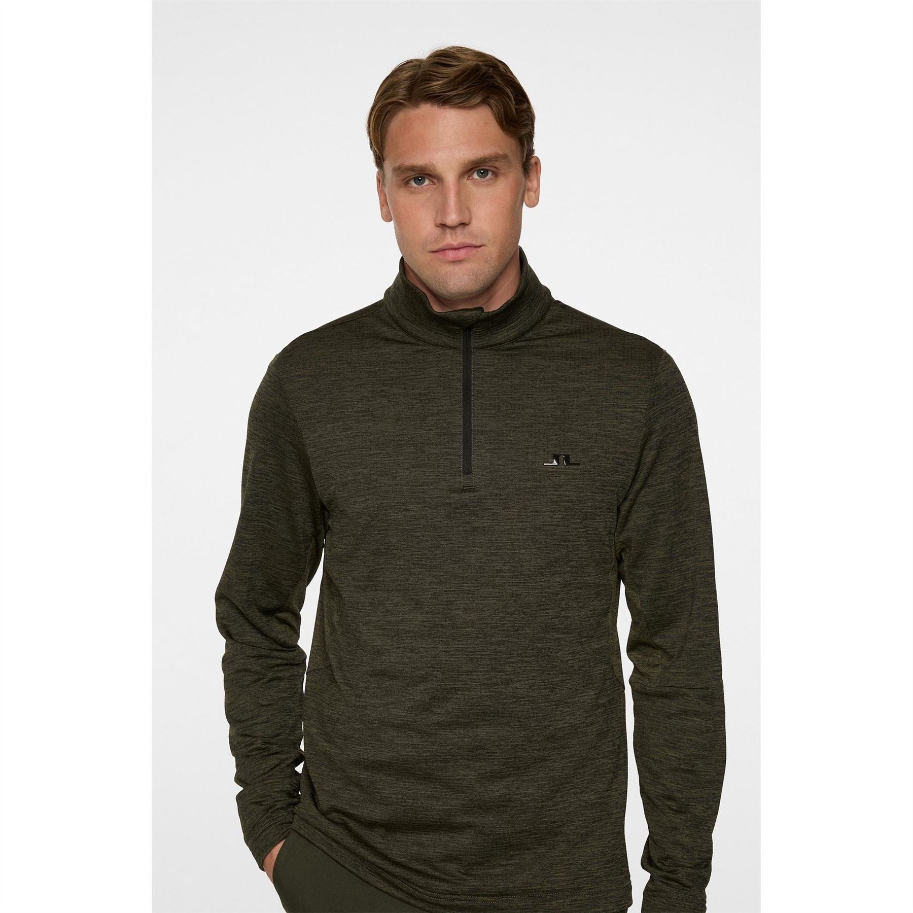 J Lindeberg Golf Destry Quarter Zip Sn52