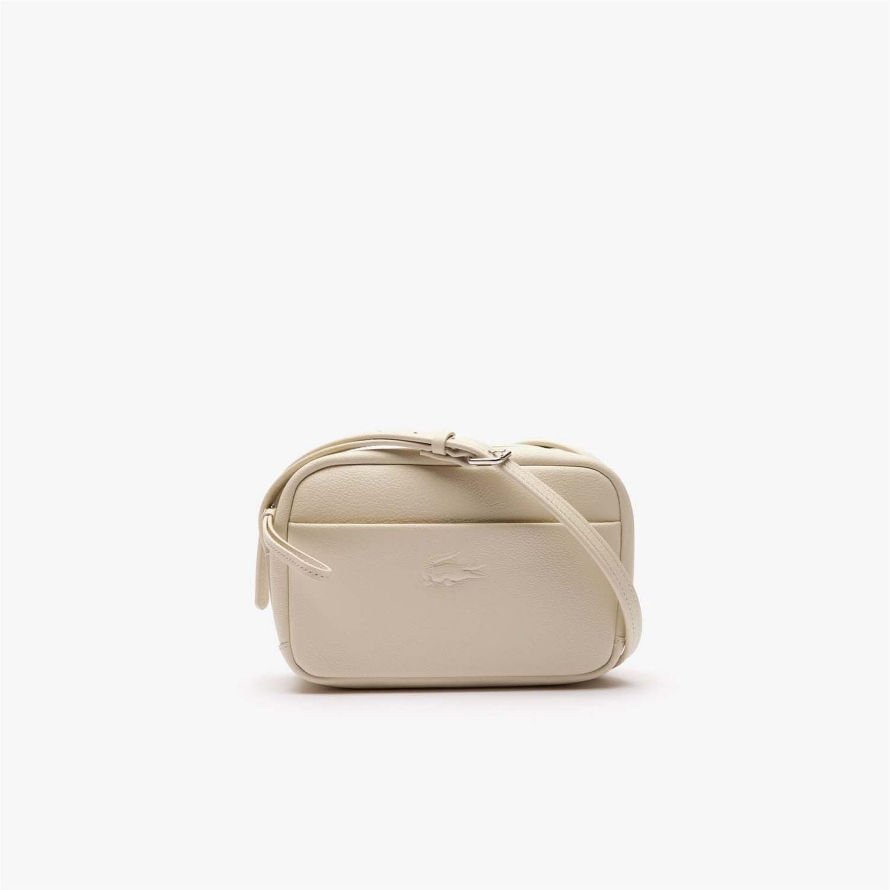 Lacoste Court Grain Leather Shoulder Bag