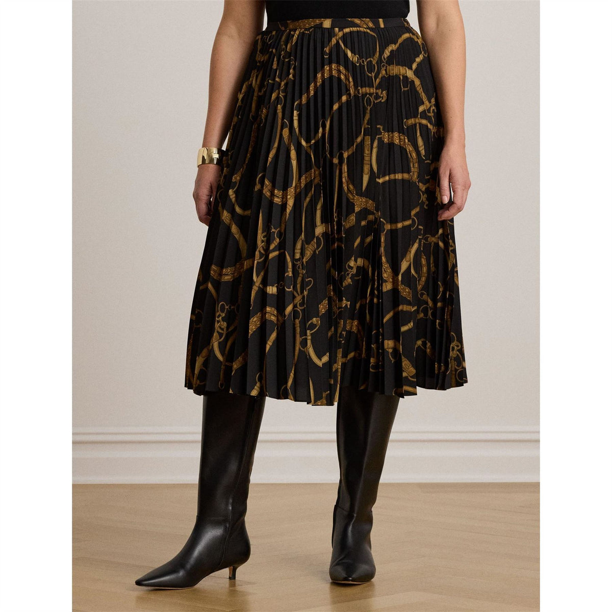 Lauren by Ralph Lauren Pleated Skirt