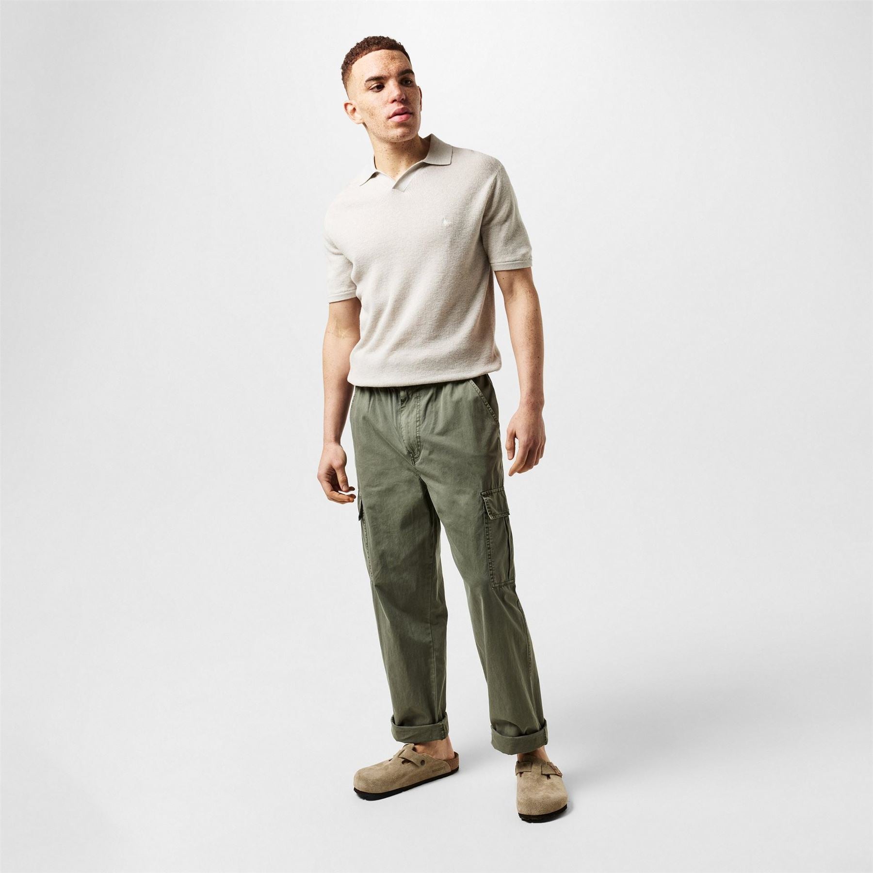 Jack Wills Ottoman Knit Short Sleeve Polo Shirt