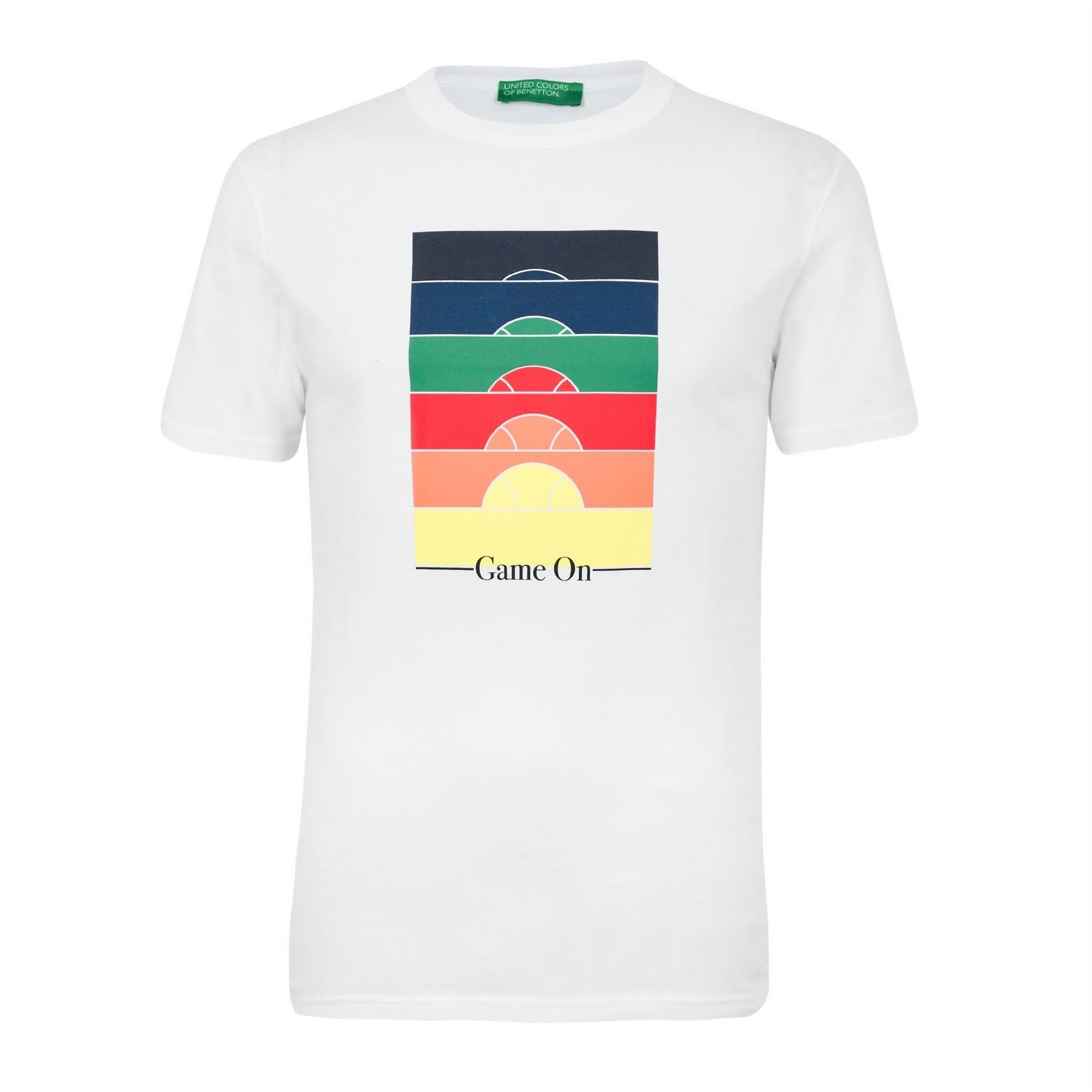 United Colors of Benetton Unitedcolors Short Sleeved Print Regular Fit T-Shirt