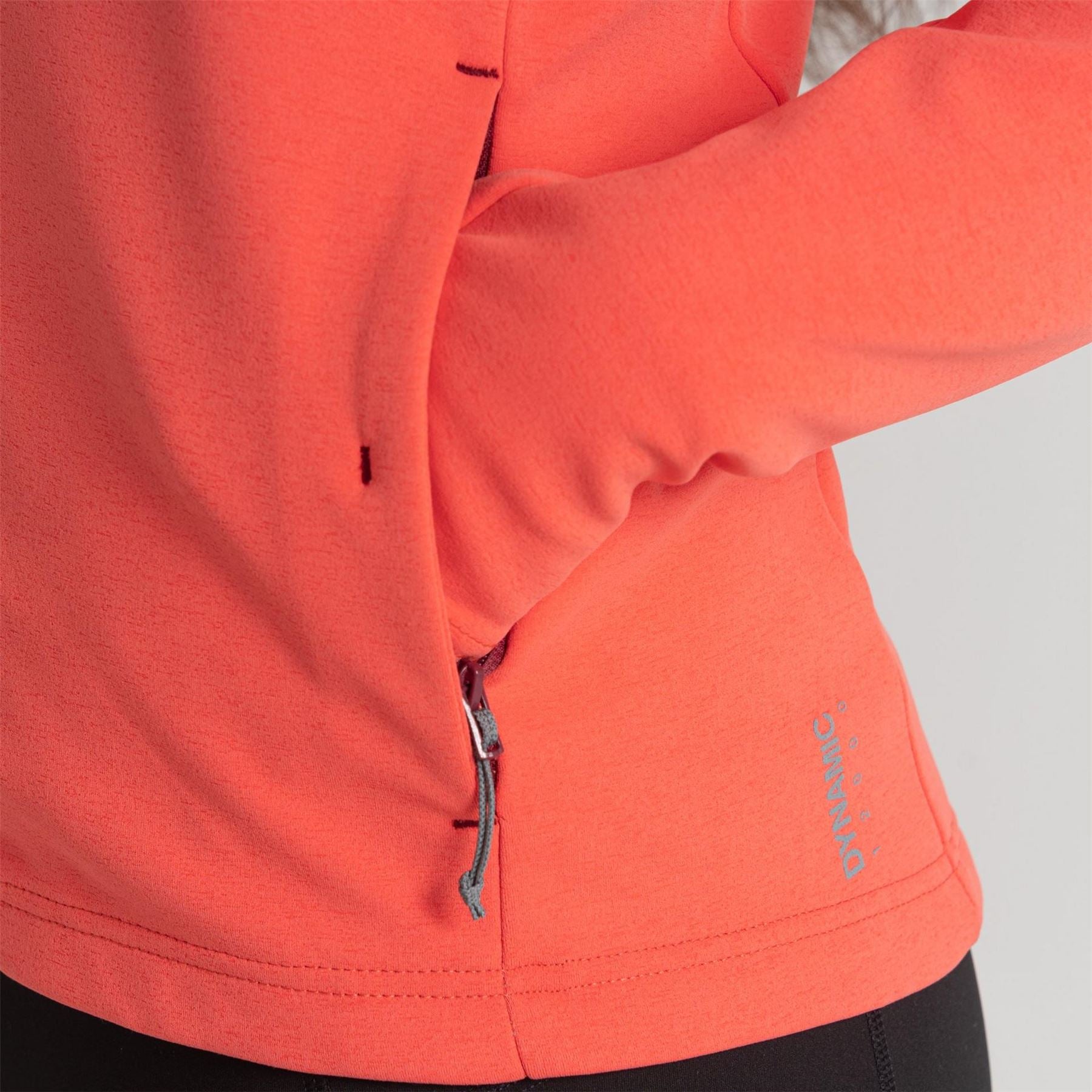 Craghoppers Crag Dynamic Full Zip Fleece, Fleece Fabric