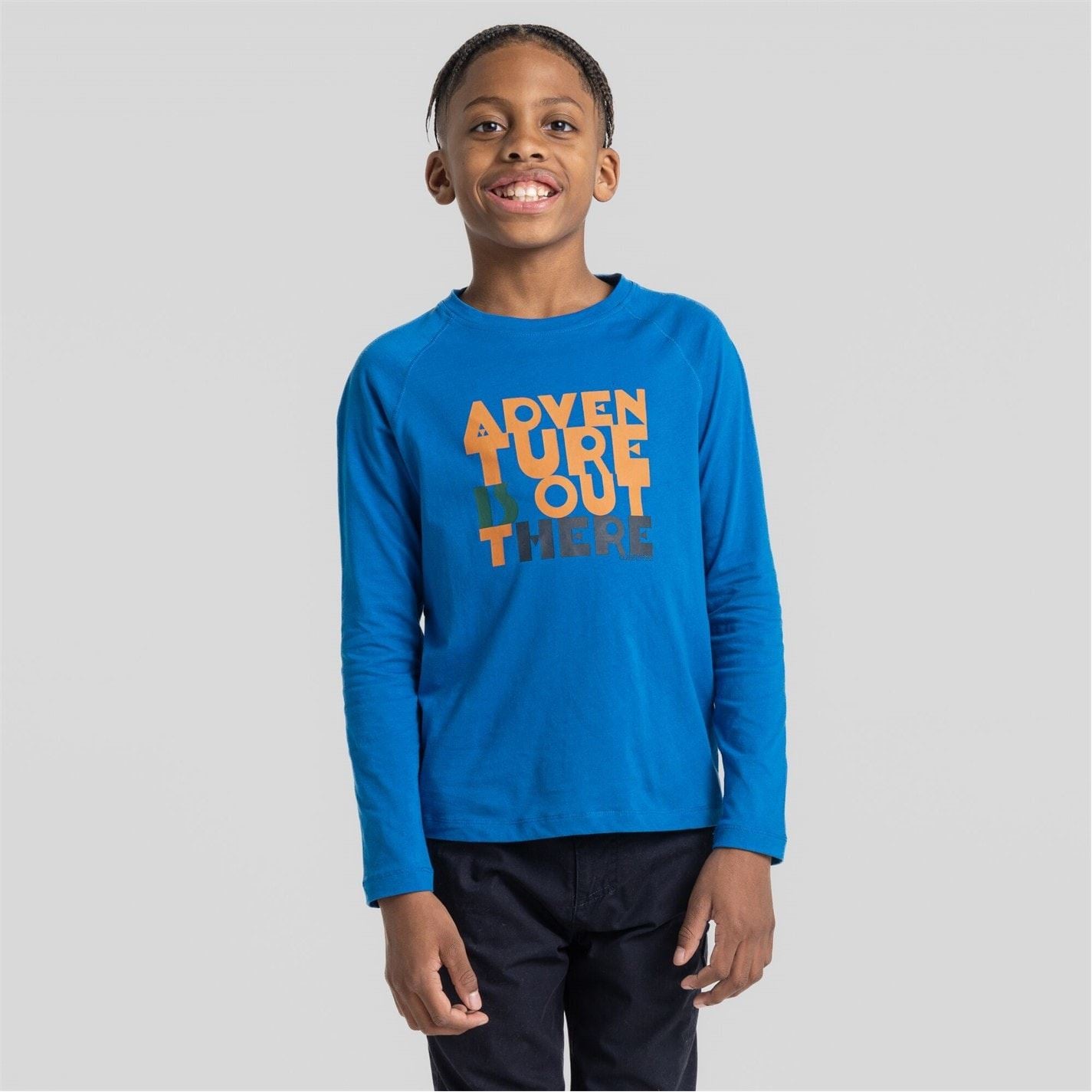 Craghoppers Kids Crag Colly Long Sleeve Shirt