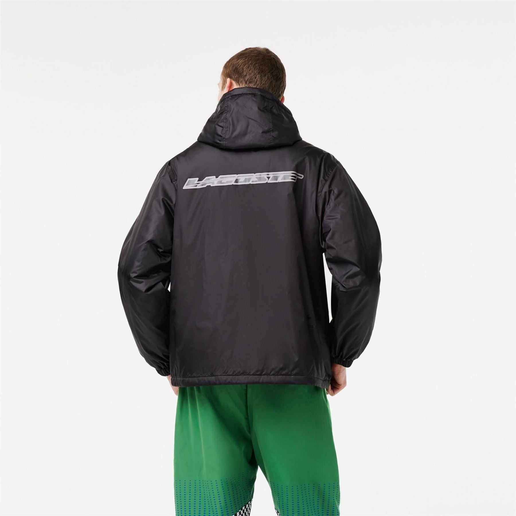 Lacoste Zipped Hooded Rain Anorak