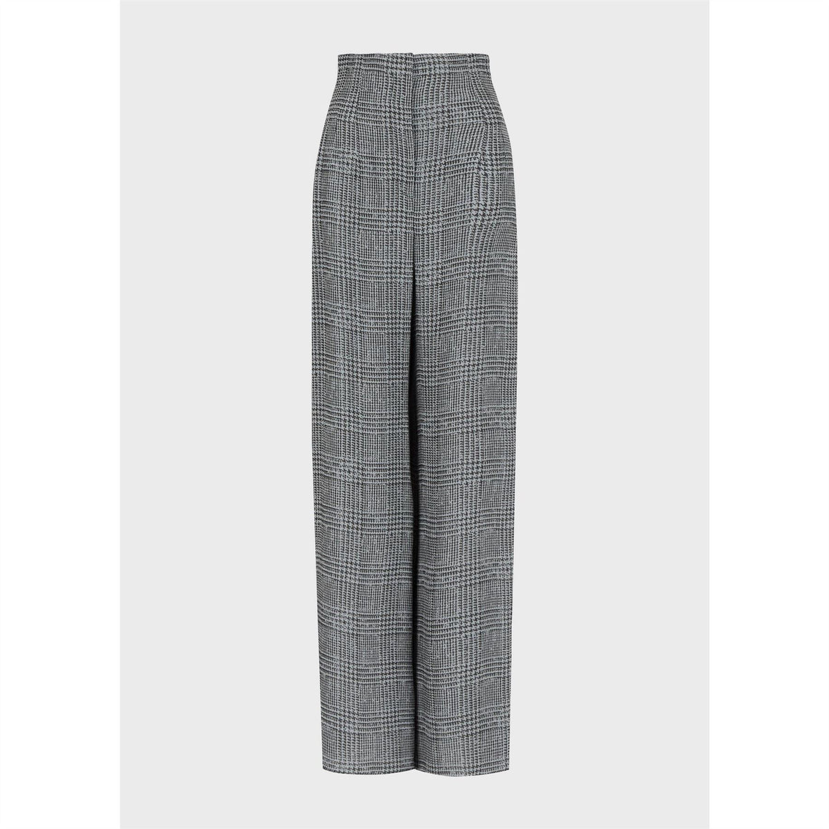 Emporio Armani Fine Knit Zip Up Wide Leg Trousers
