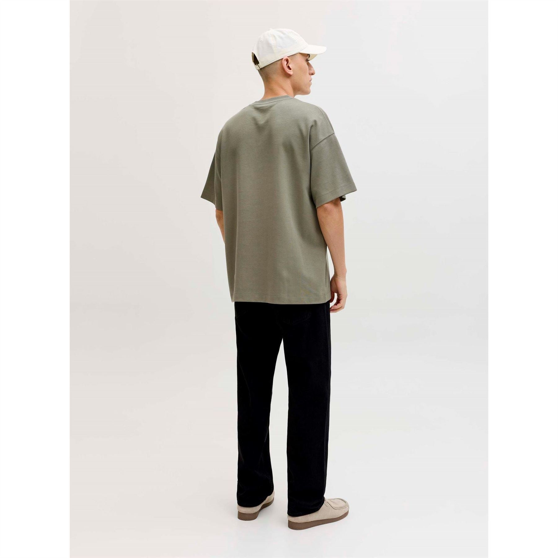 Jack and Jones Barron Oversized Crew Neck Short Sleeve Jersey T-Shirt