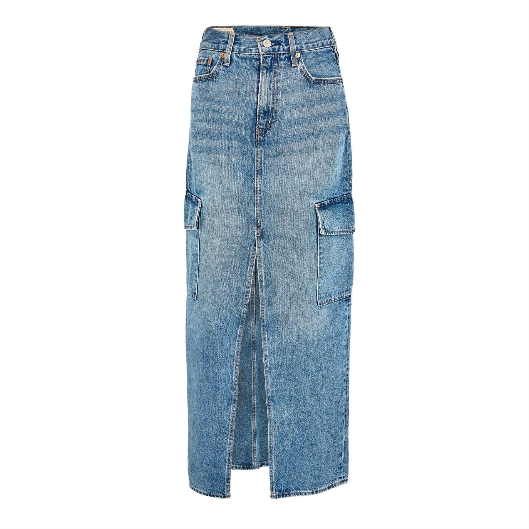 Levis Ankle Cargo Skirt