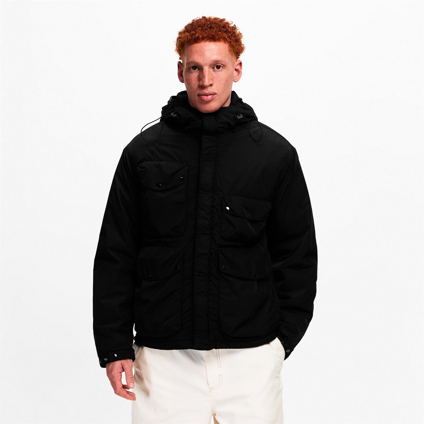 CP Company Chrome R Goggle Quilted Jacket