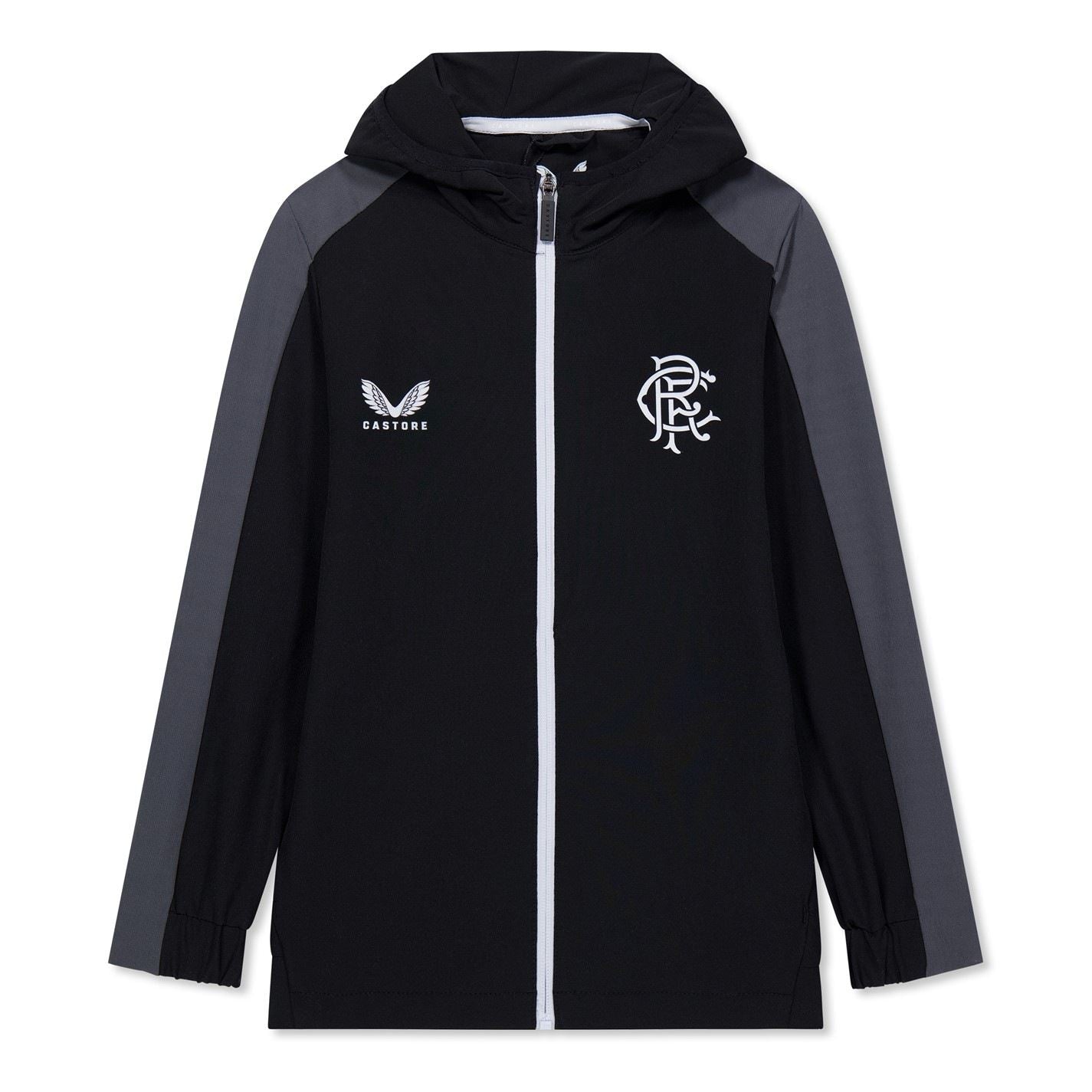 Castore Rangers Travel Hooded Jacket Juniors