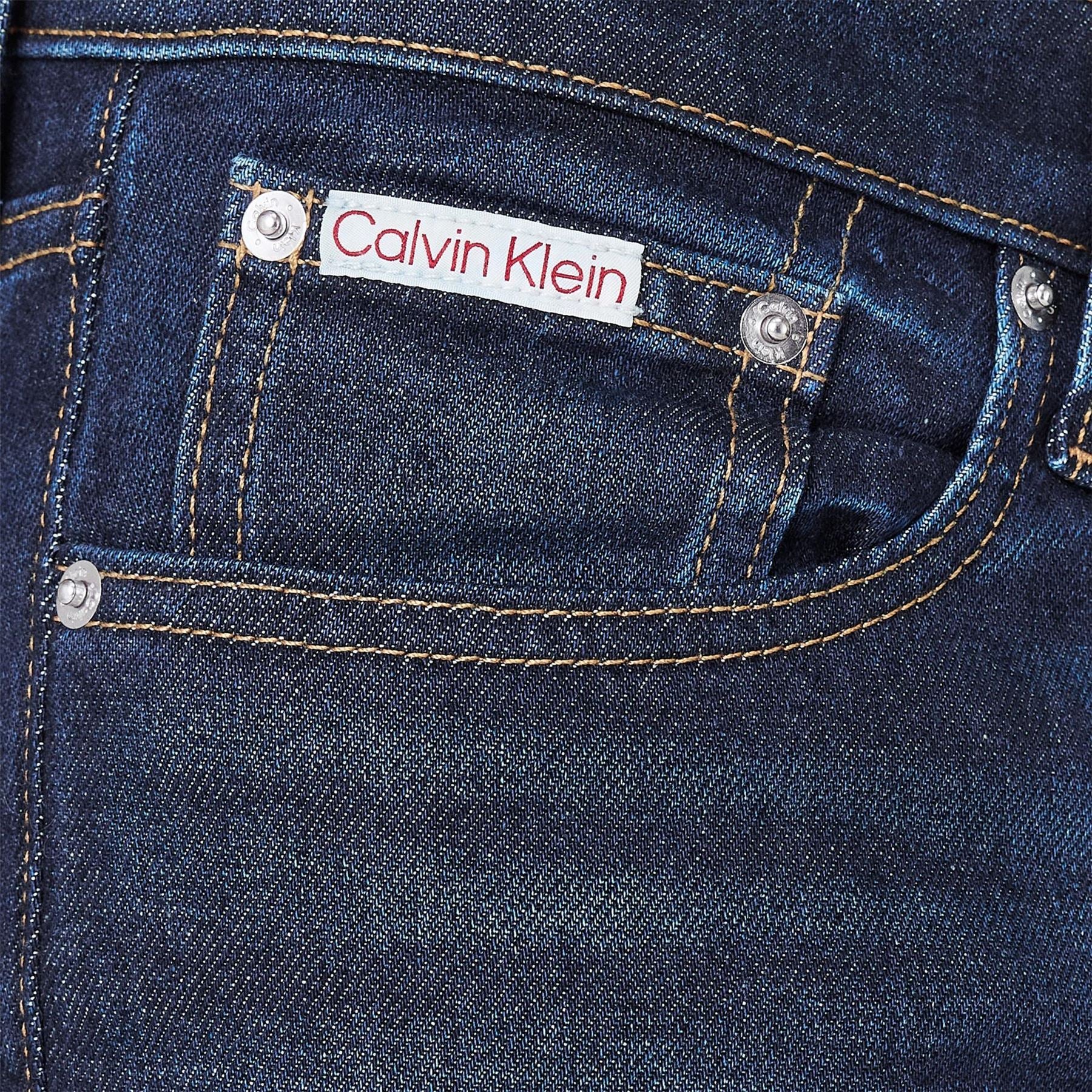 Calvin Klein Jeans Slim Straight Leg Jeans