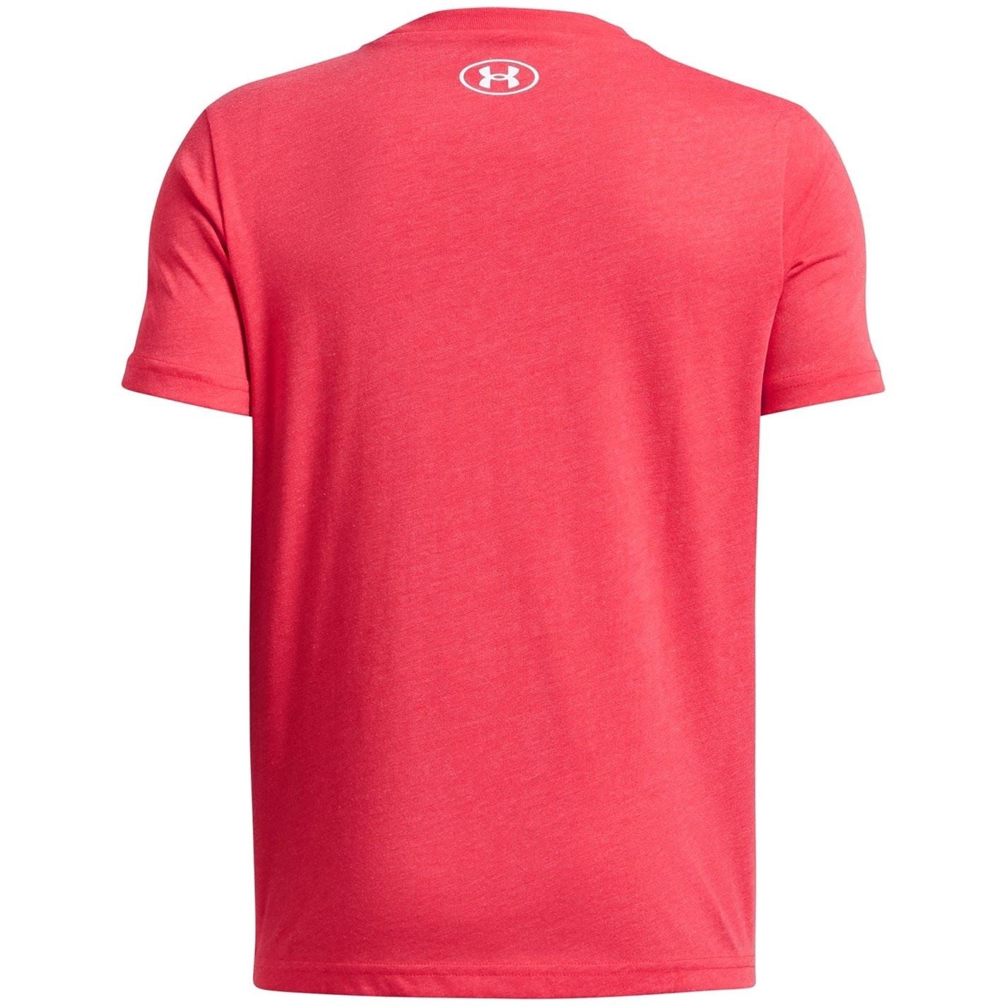 Under Armour Logo Print Regular Fit Lettering Crew Neck T-Shirt