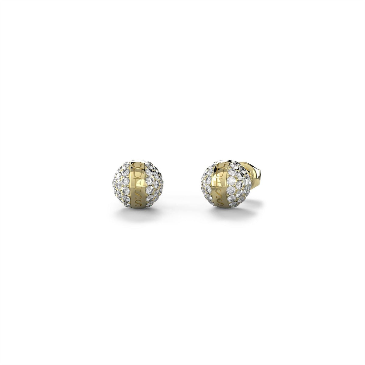 Guess Calypso Gold Stud Earrings
