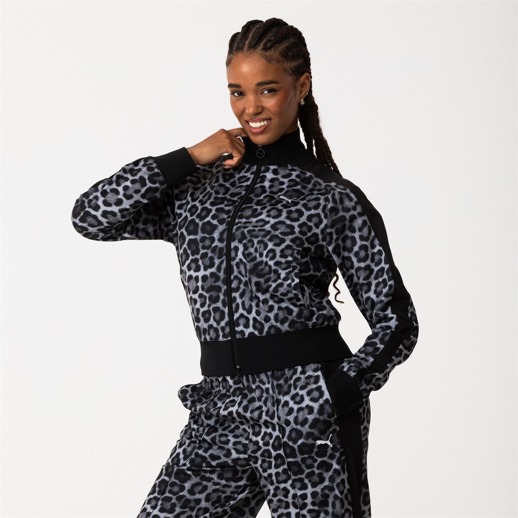 Puma All Over Print Tracksuit Top