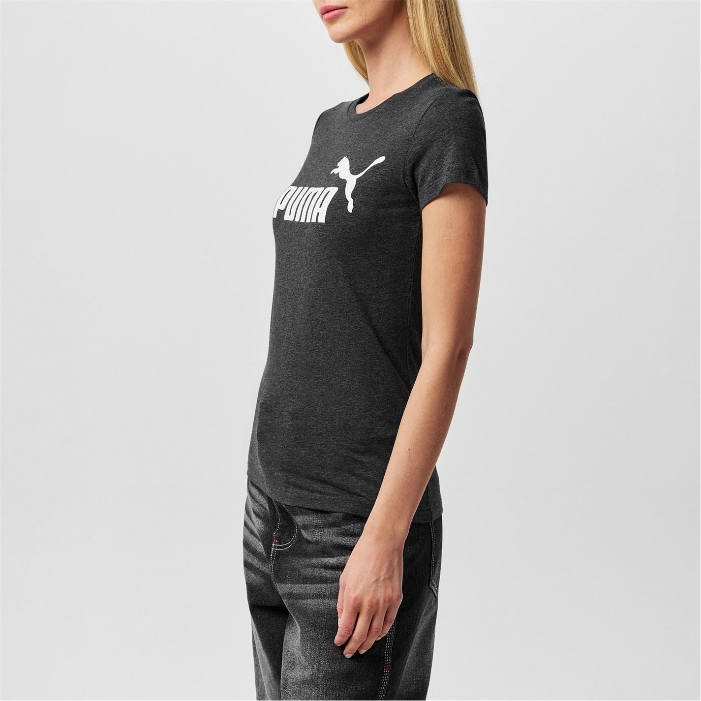Puma Text Graphic Crew Neck Regular Fit T-Shirt