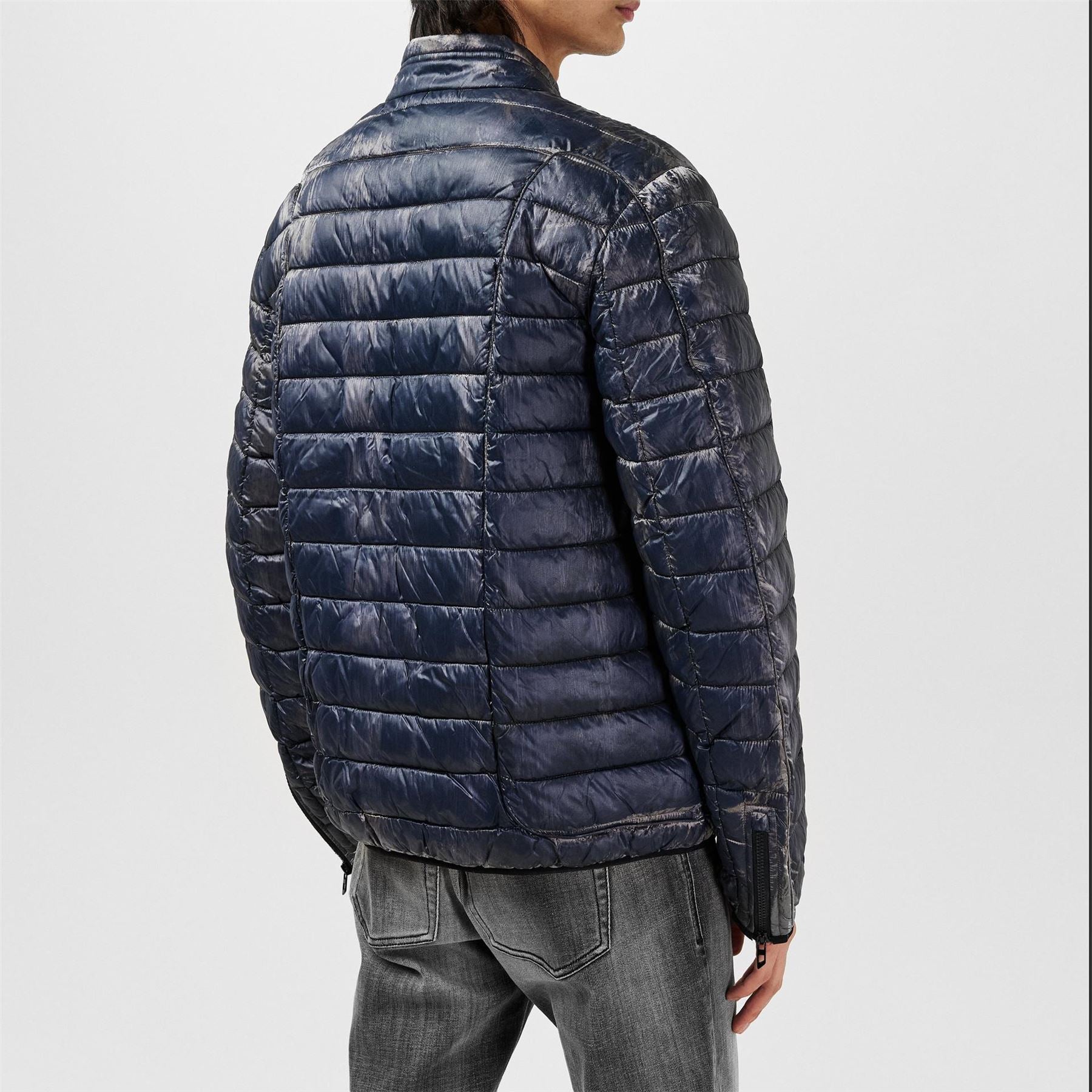 Diesel Pilot Mock Neck Puffer Jacket
