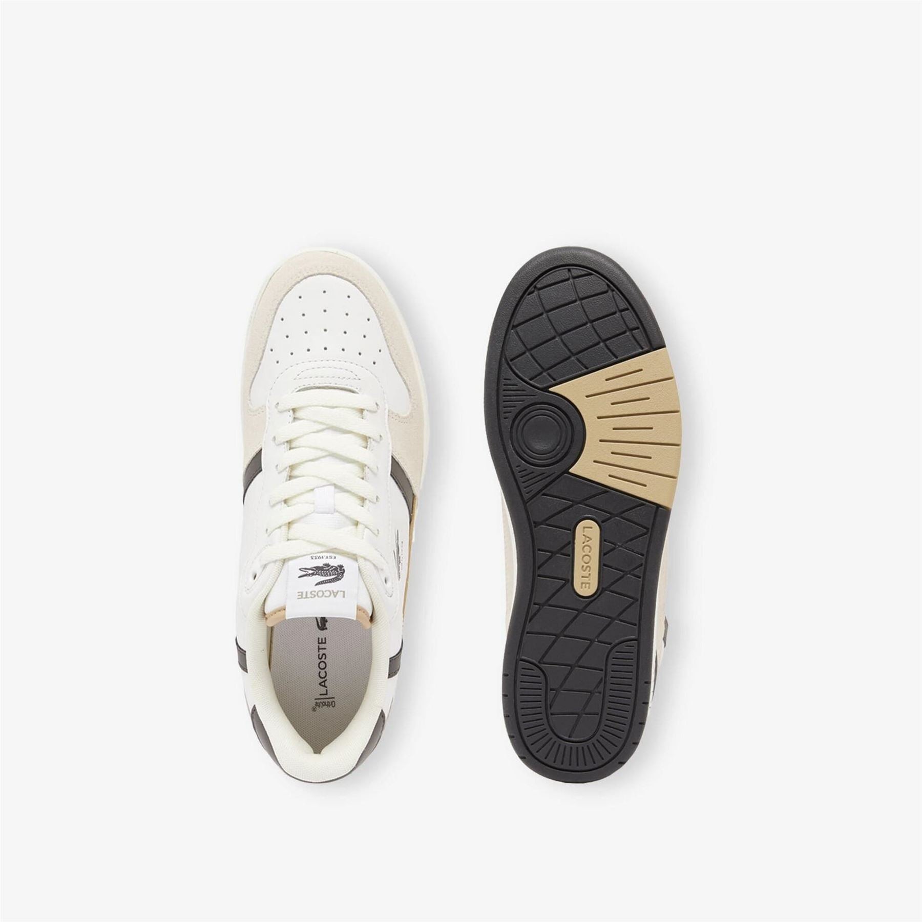 Lacoste Clip Set Leather Court Trainers