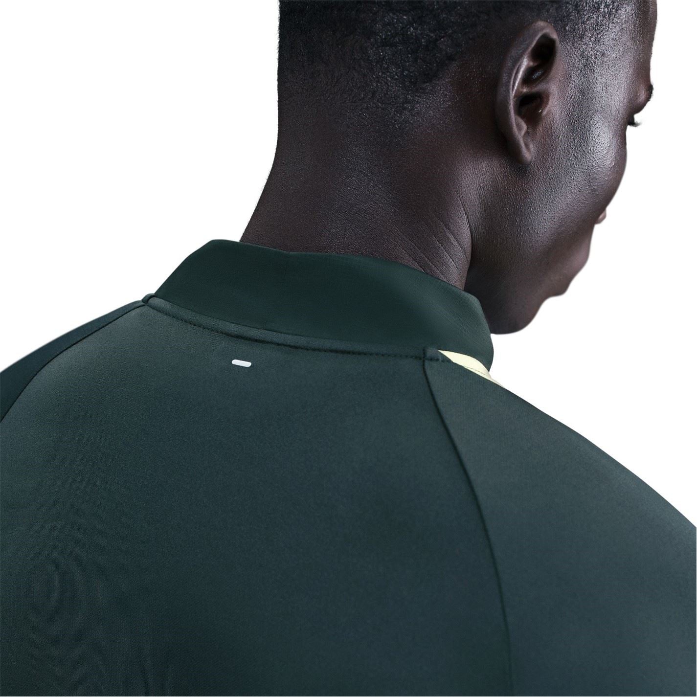 Nike Zip Neck Raglan Sleeve Slim Fit Drill Top