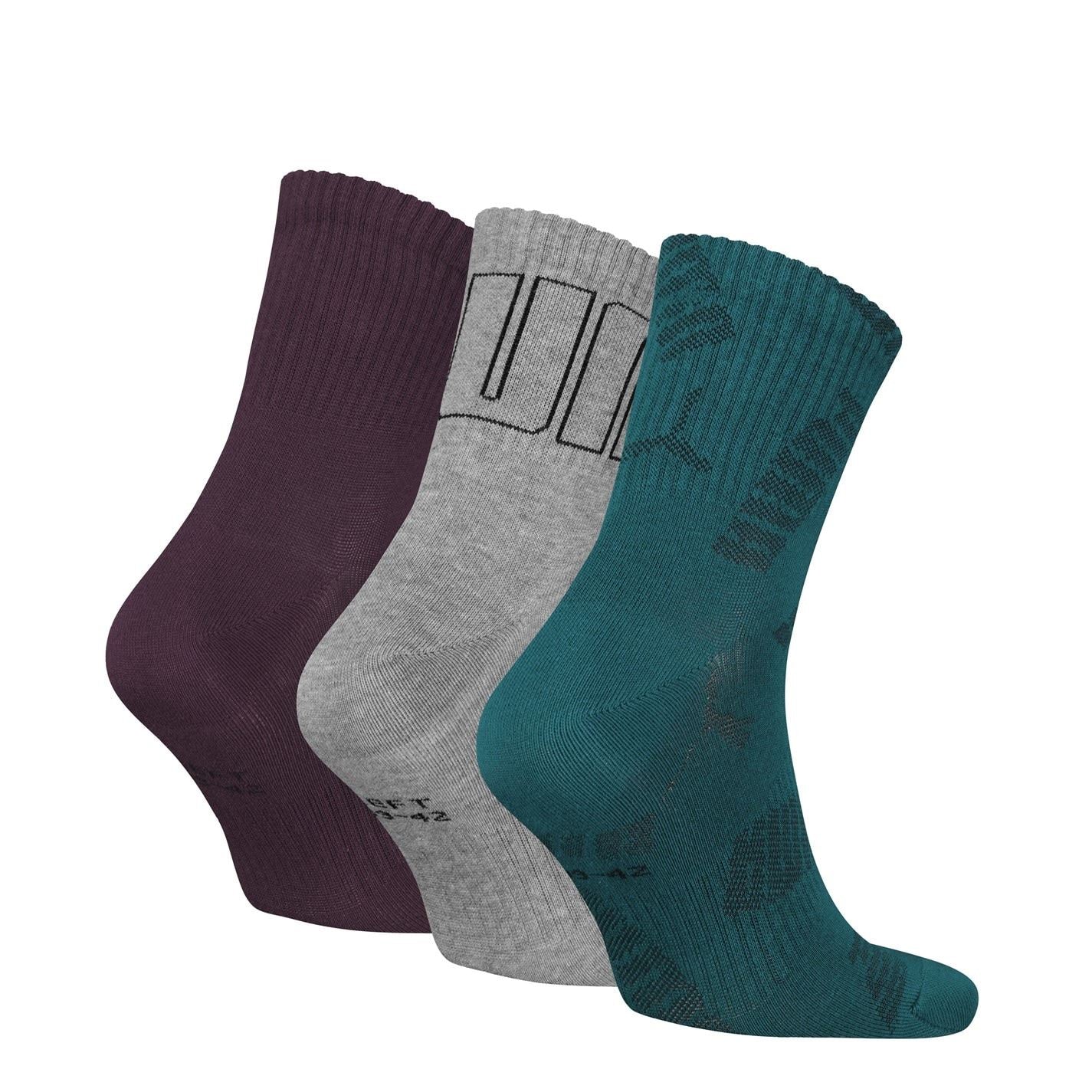 Puma Adults Mesh Crew Socks