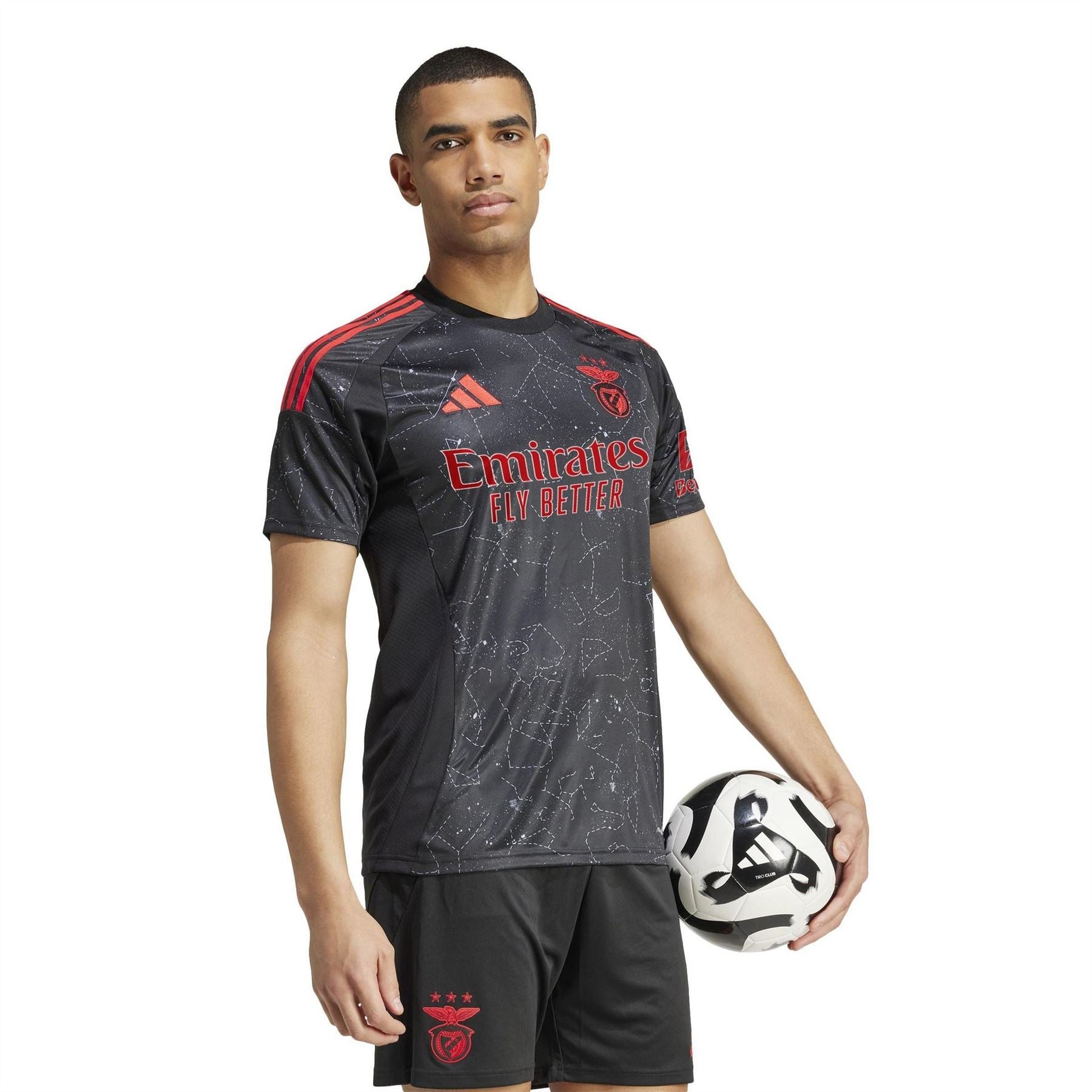 adidas Benfica Away Shirt 2024 2025 Adults