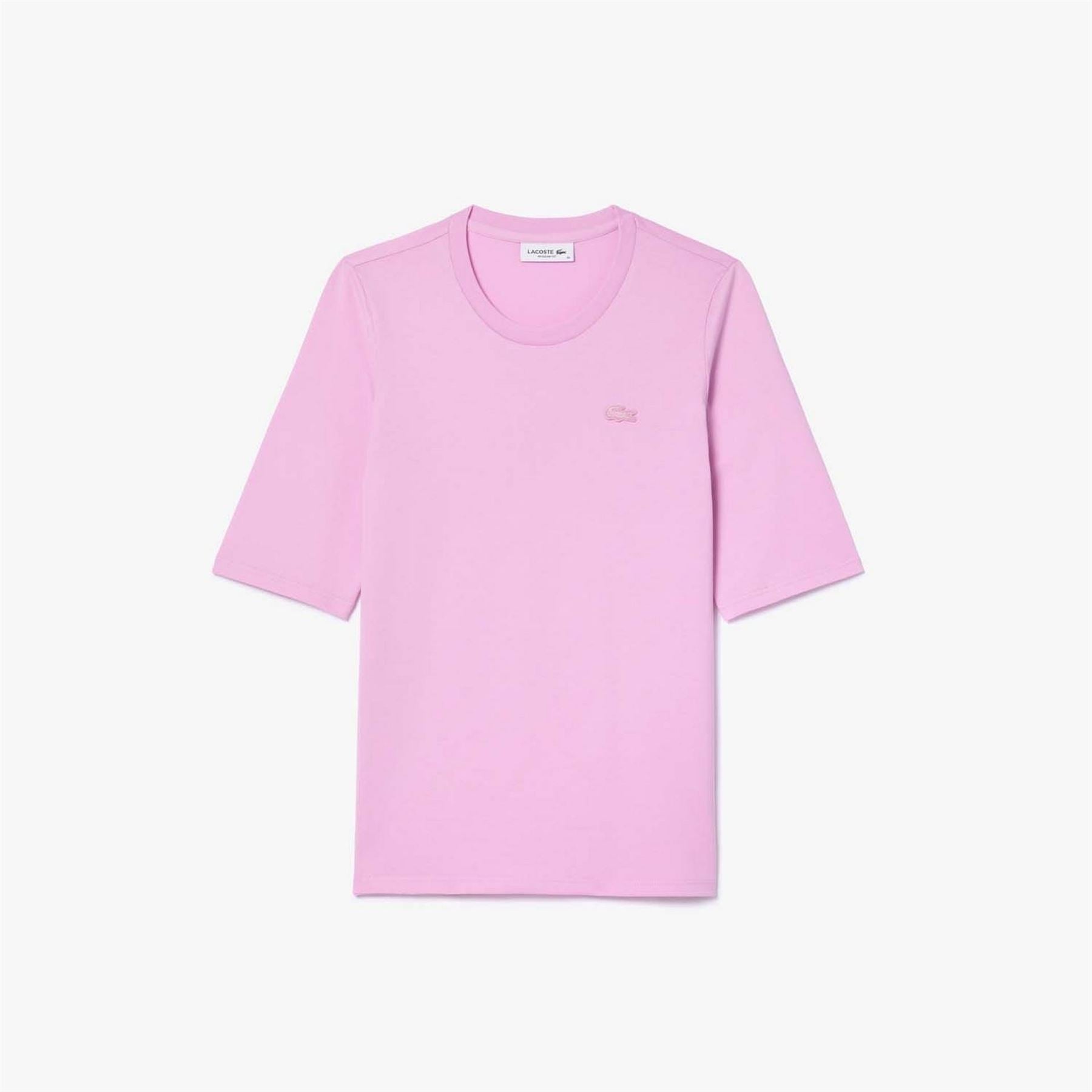 Lacoste Cotton Three Quarter Sleeve T-Shirt