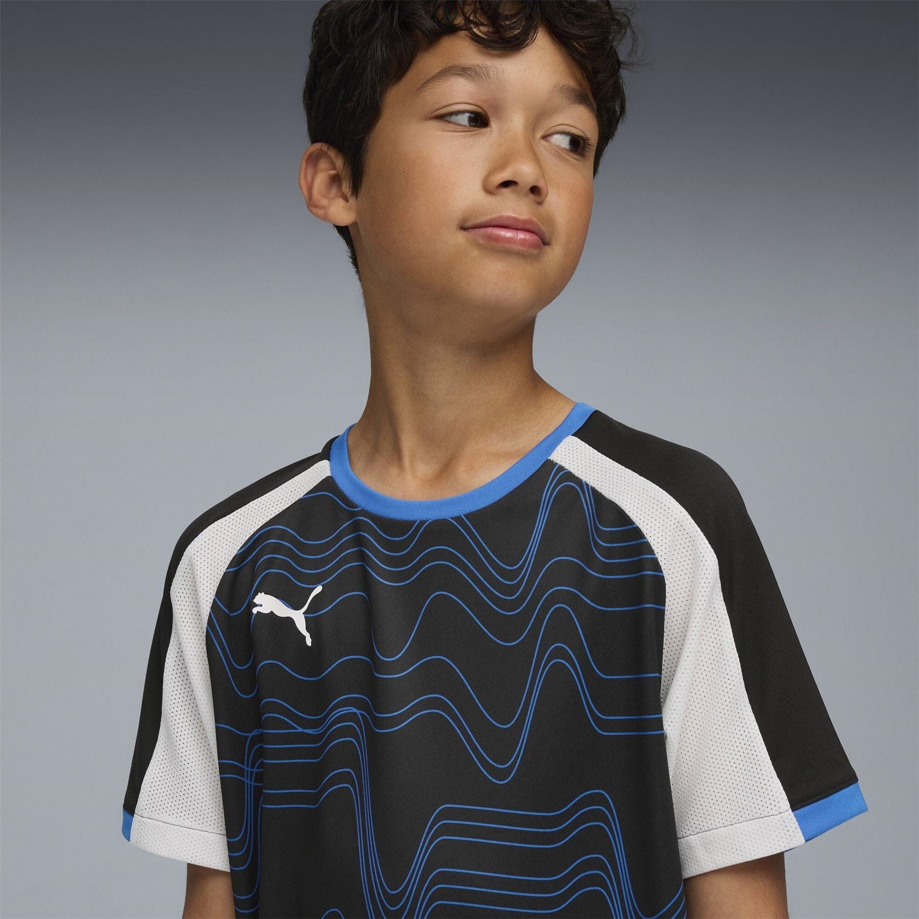 Puma Individualliga Graphic Jersey Jr T-Shirt Unisex Kids