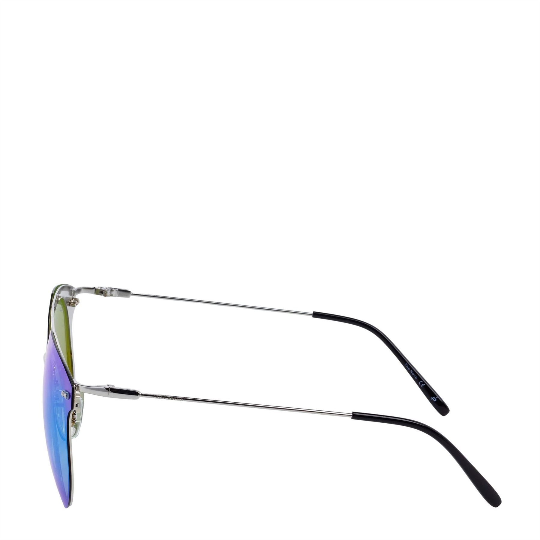 Prive Revaux The Nova Round Half Rim Sunglasses