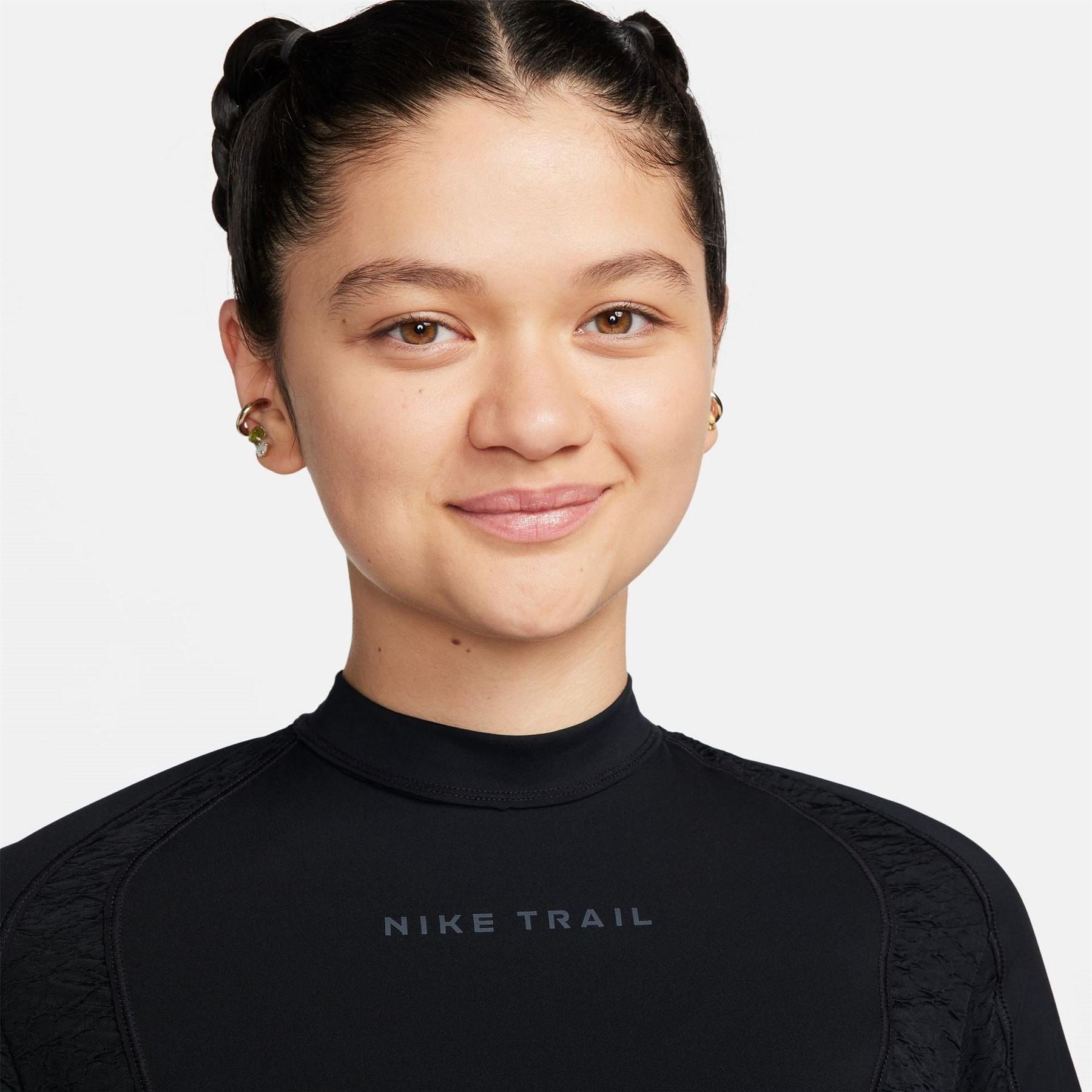 Nike Womens Trail Dri Fit Long Sleeve Running Top