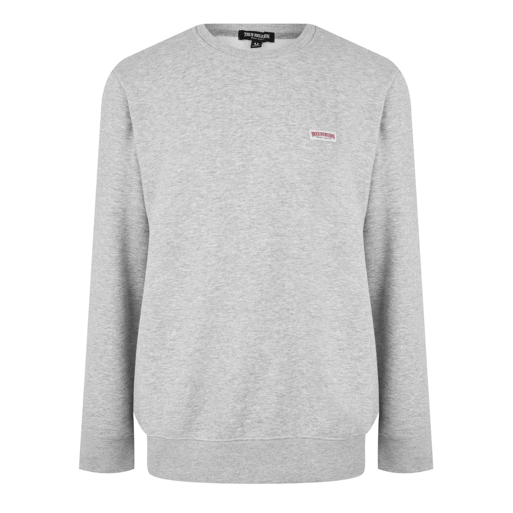 True Religion Original Logo Crew Neck Sweatshirt