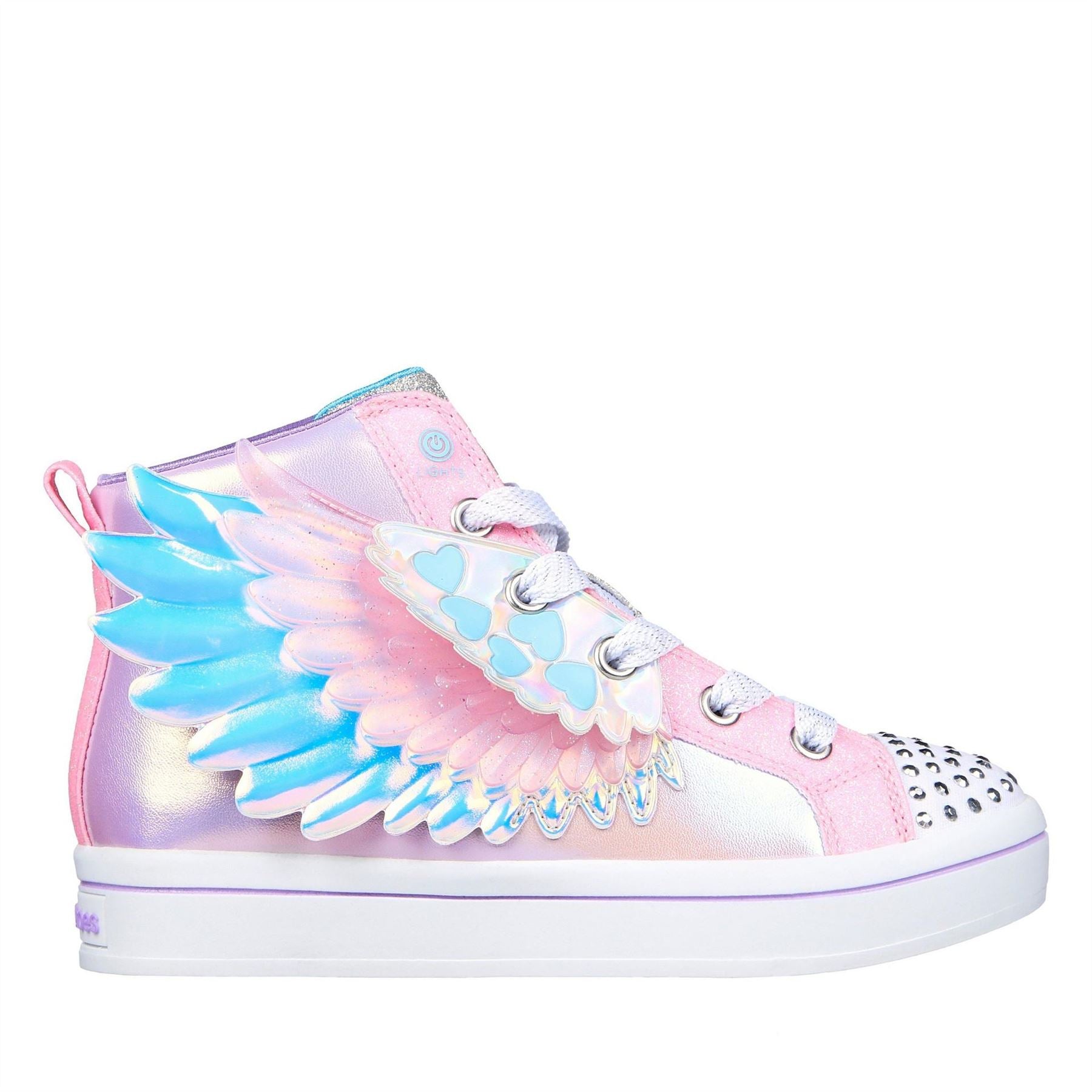 Skechers Twinkle Lites 2.0 Hi Top Trainers