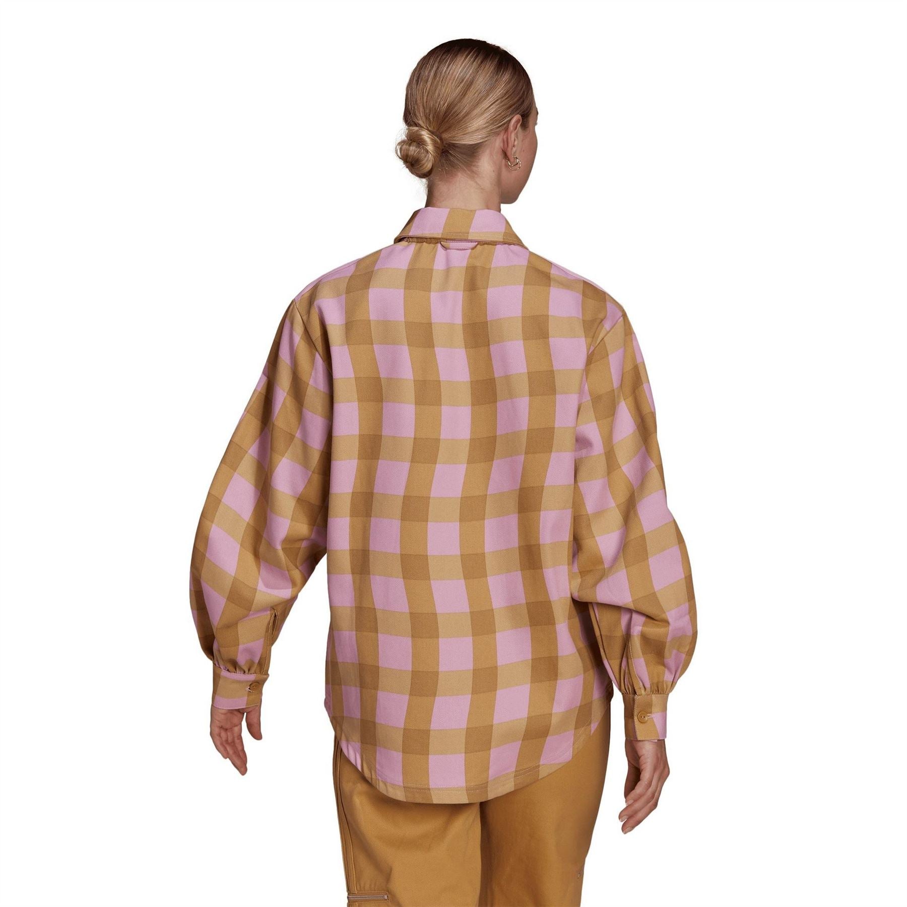 adidas Originals Twill Long Sleeve Relaxed Fit Shirt