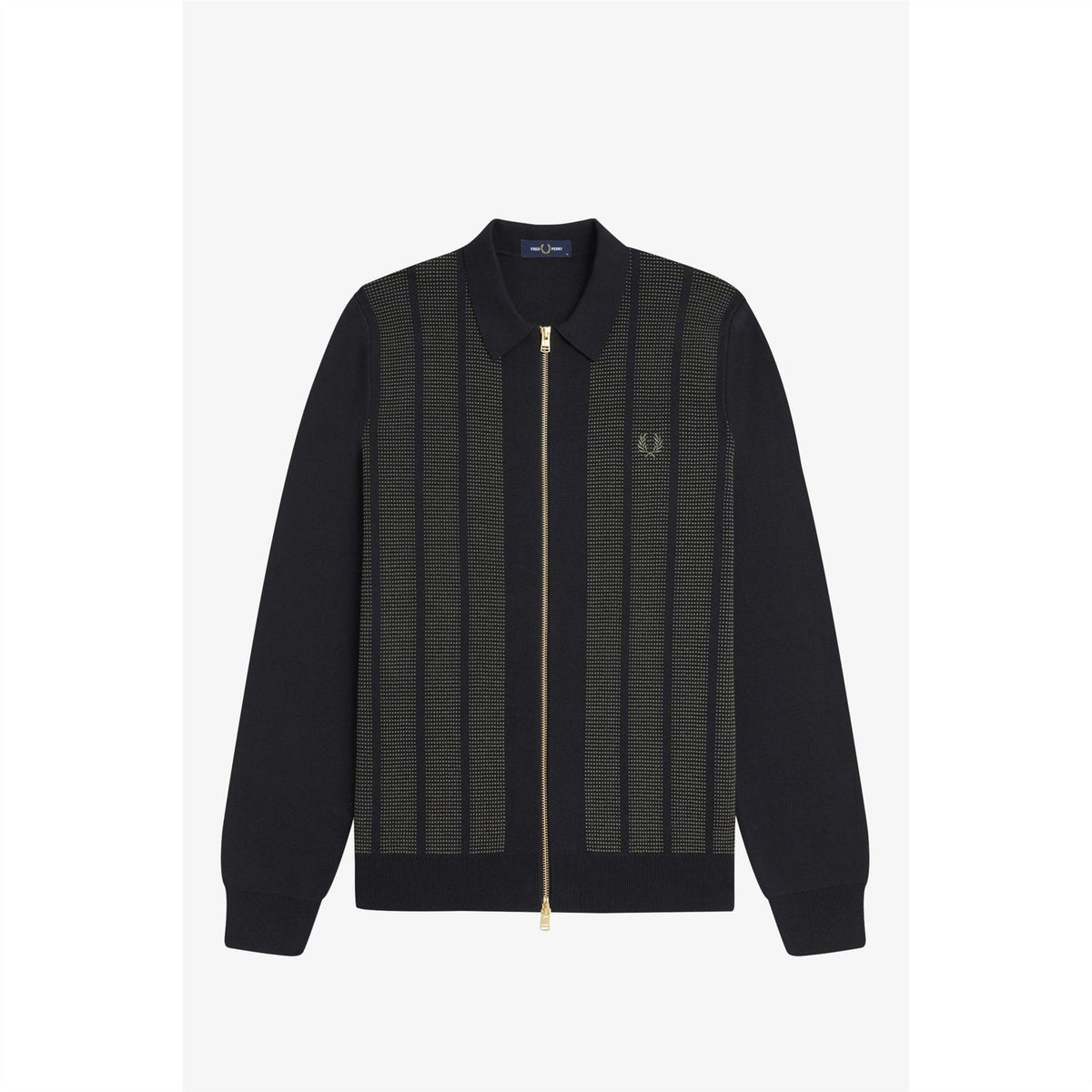 Fred Perry Panel Zip Cardigan