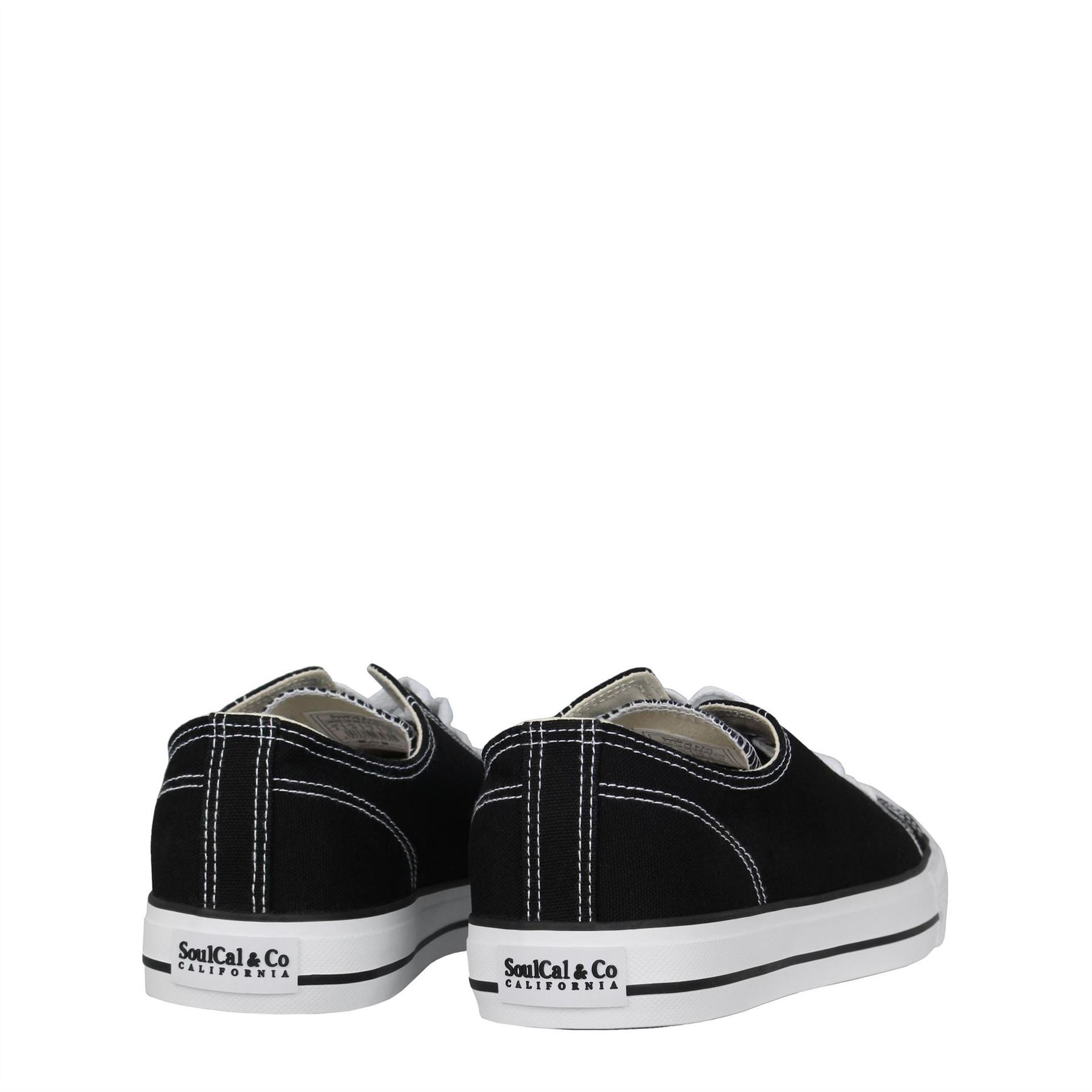SoulCal Mens Canvasas Low Trainers