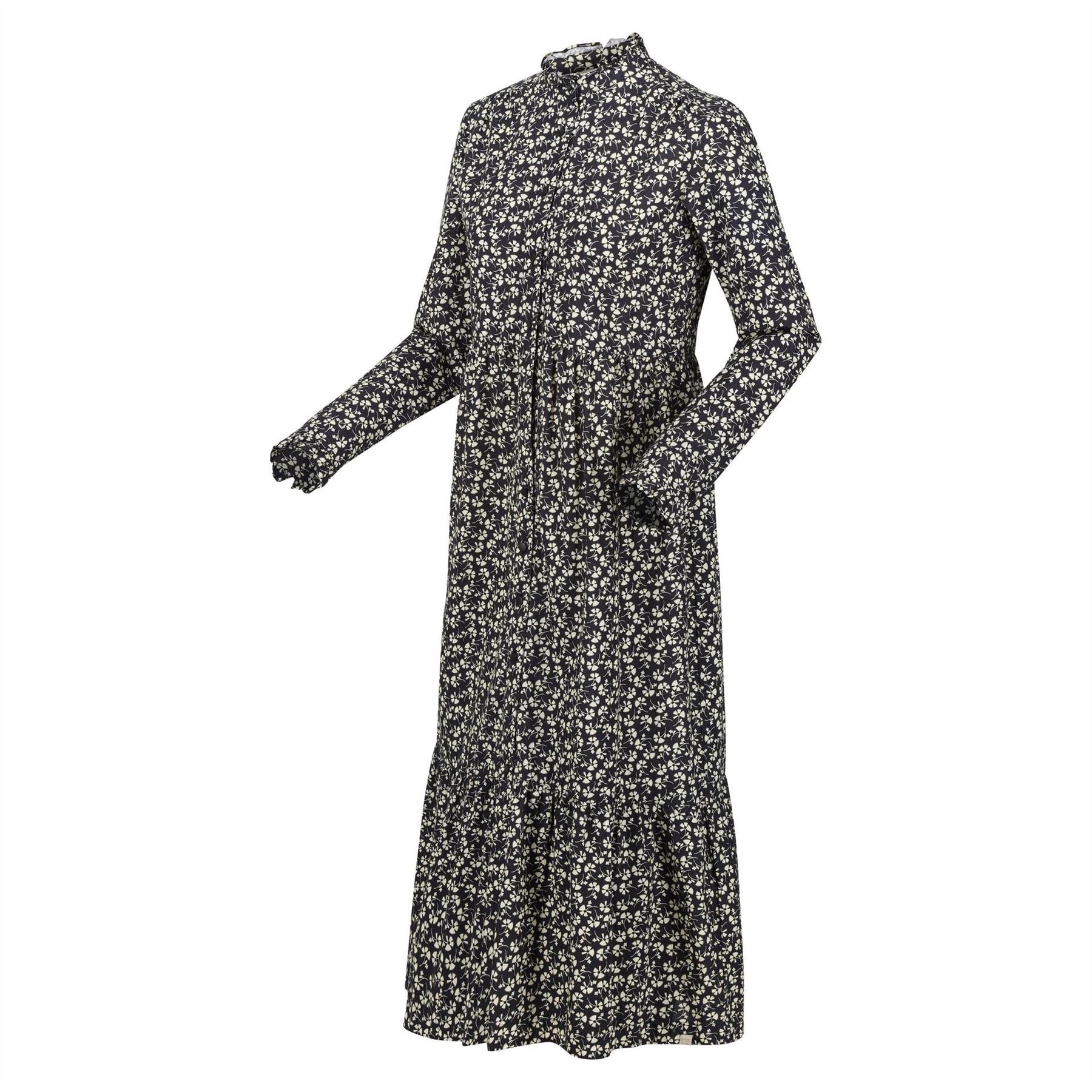 Regatta Orla Mock Neck Long Sleeve Midi Dress