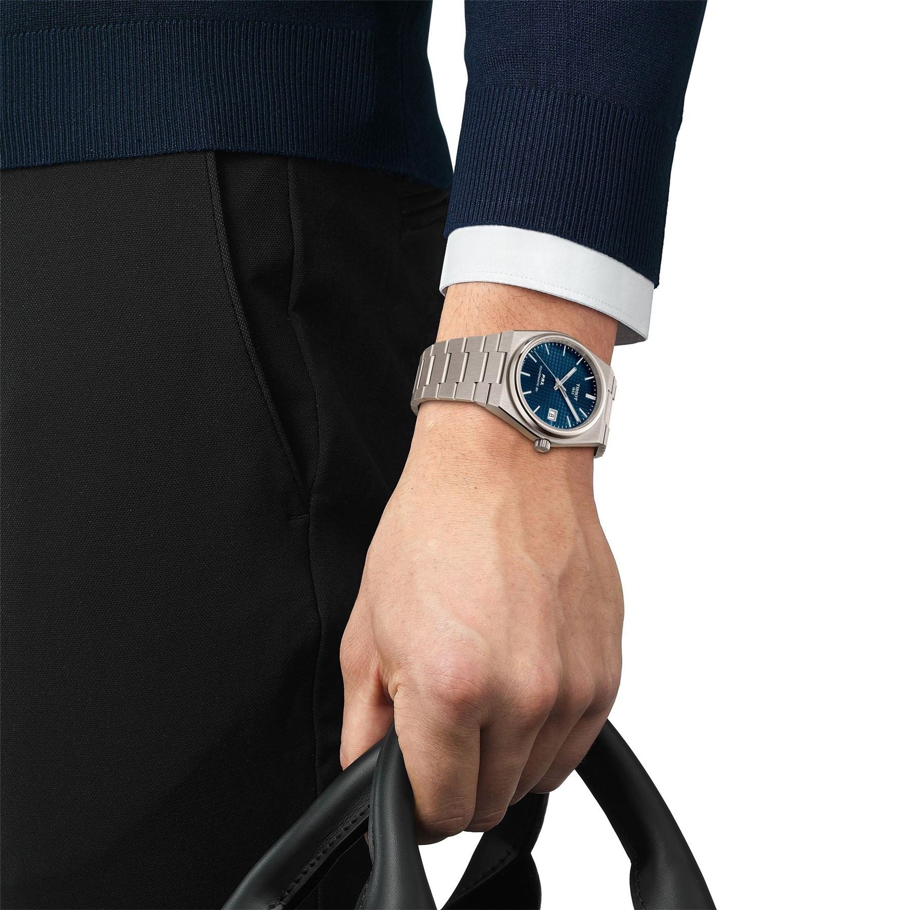 Tissot Prx Titanium Automatic Analogue Watch