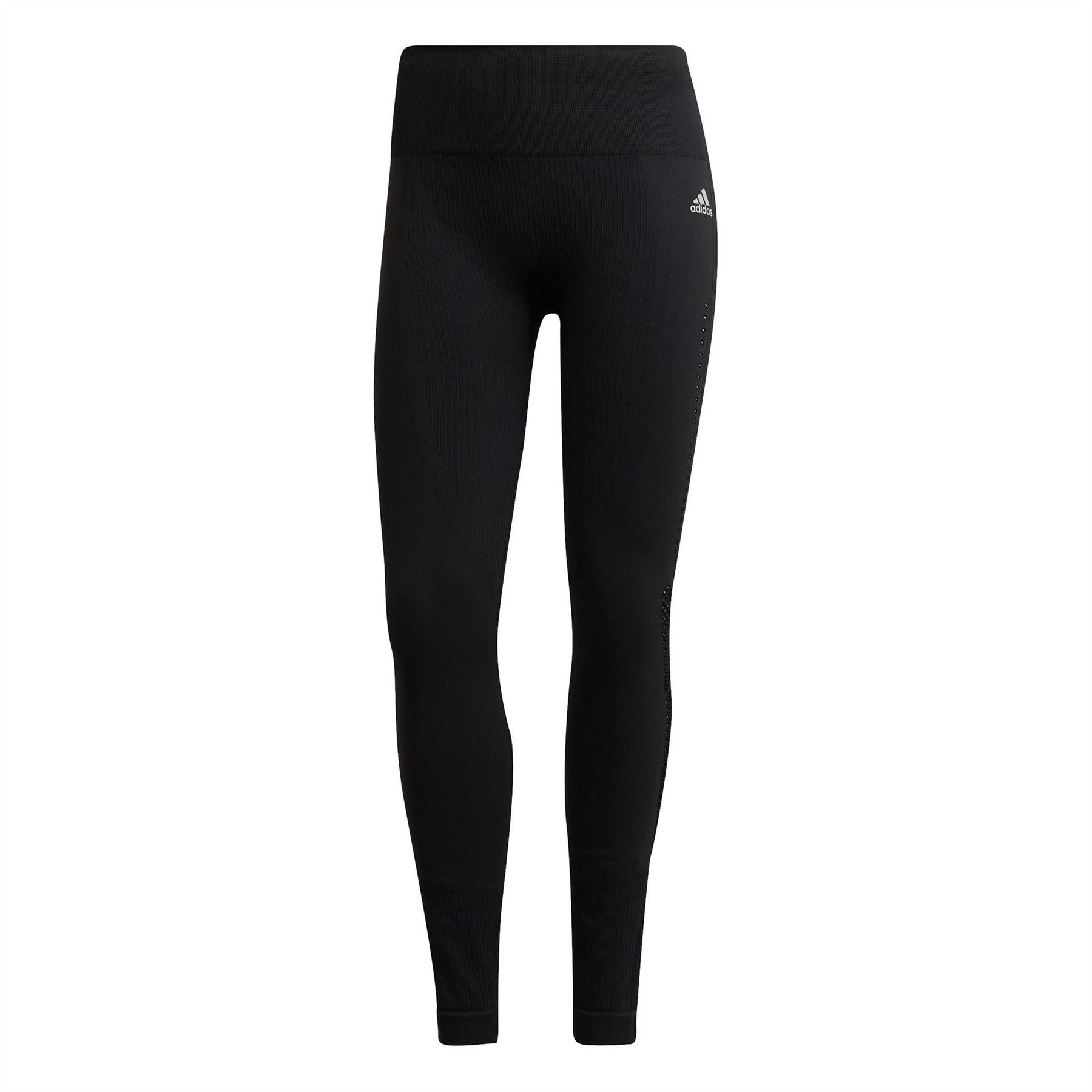 adidas Womens Run Fast Aeroknit Running Crop Top